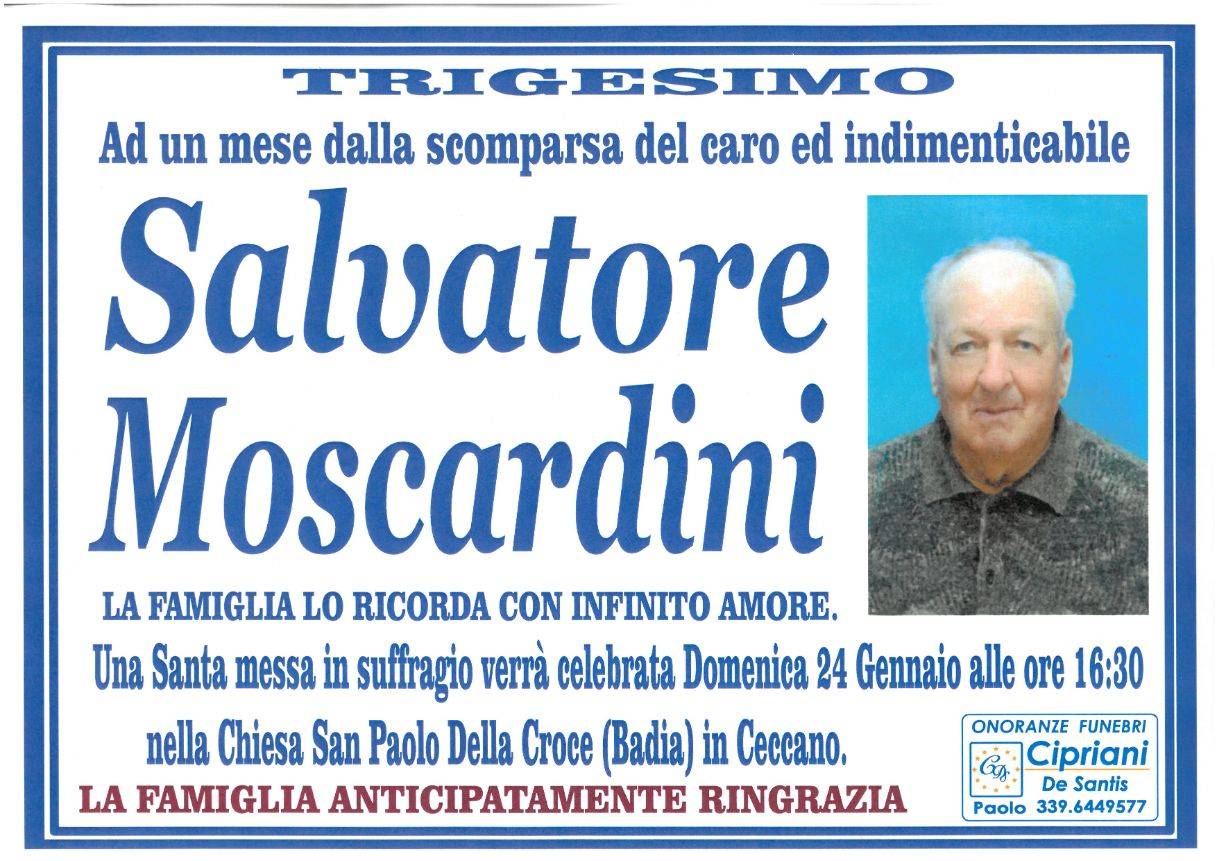 Salvatore Moscardini