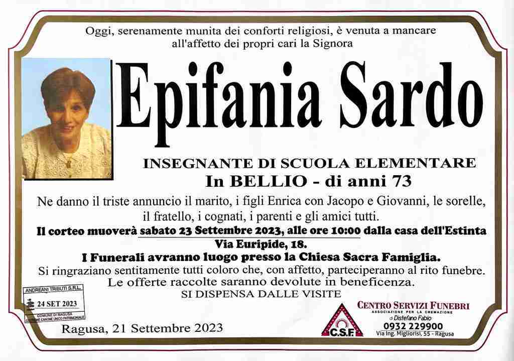 Epifania Sardo