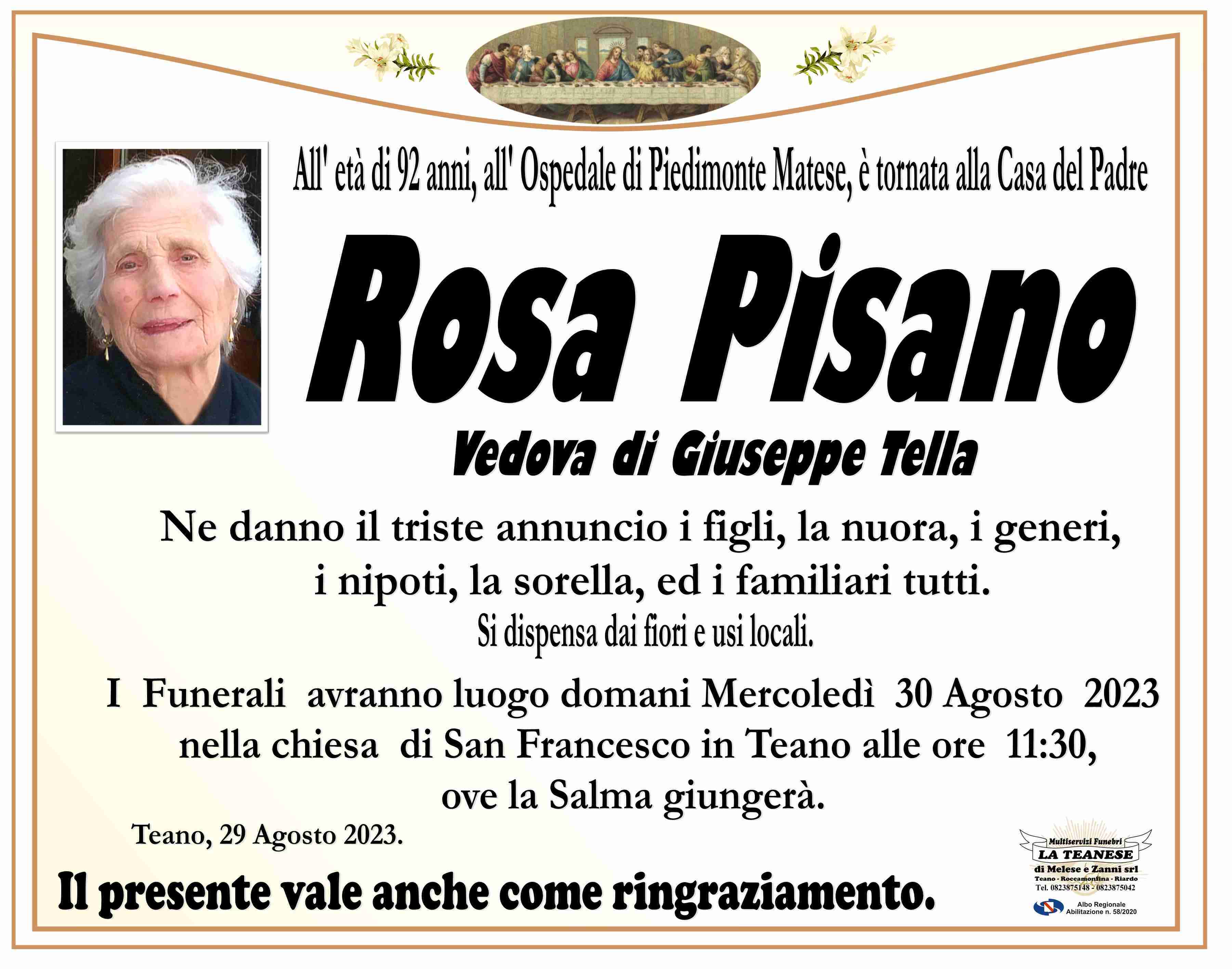 Rosa  Pisano