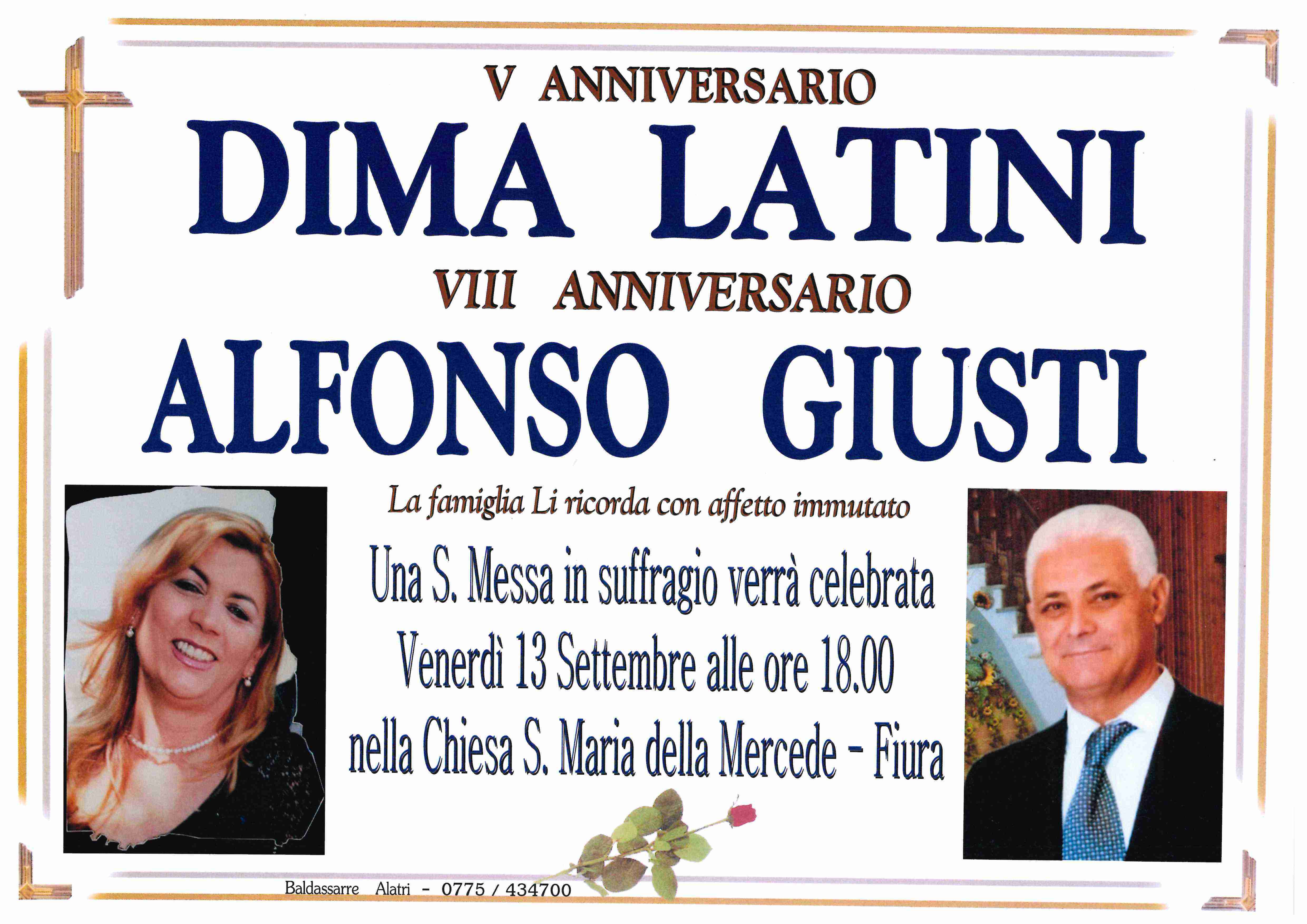 Latini Dima  e Alfonso Giusti