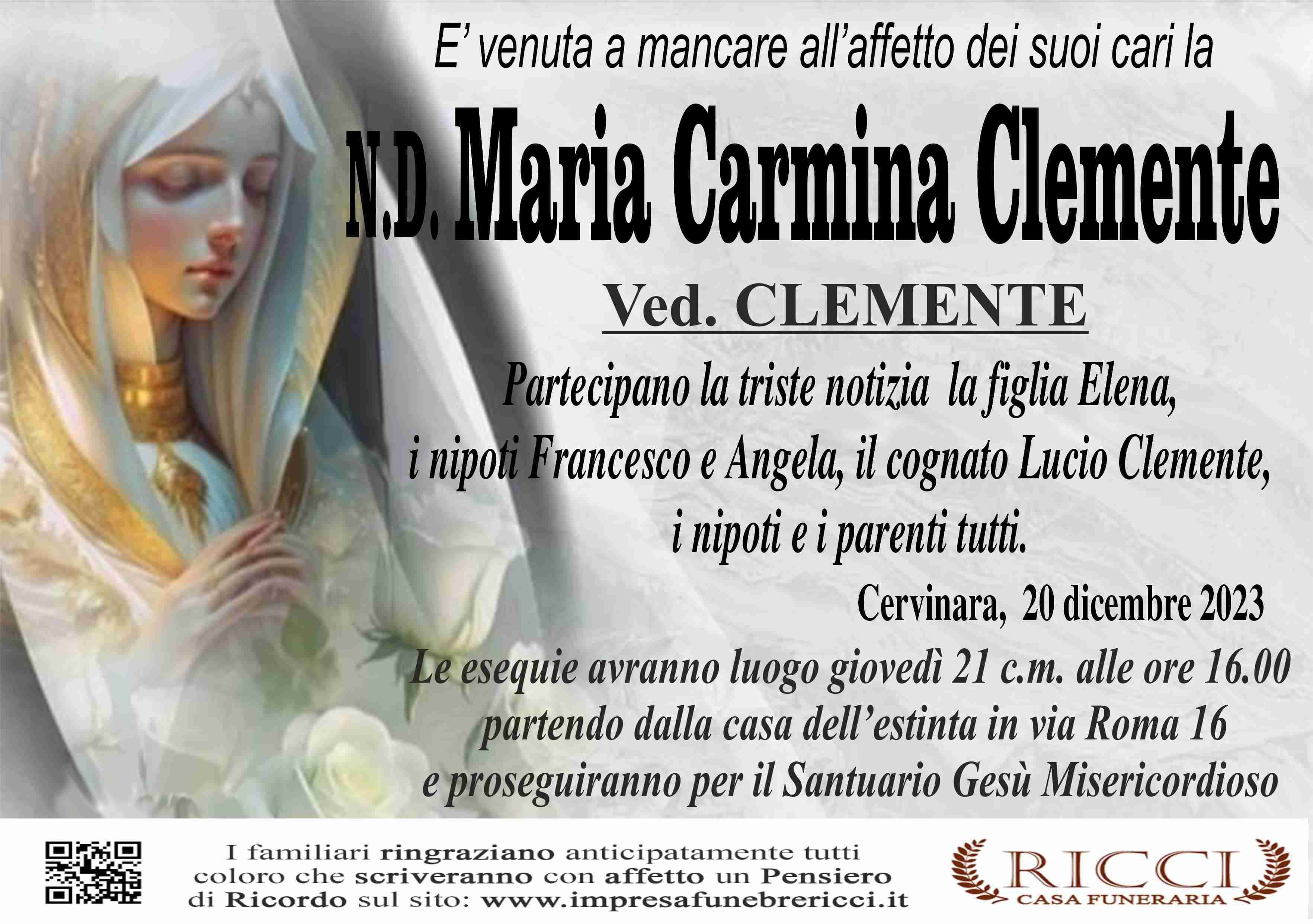 Maria Carmina Clemente