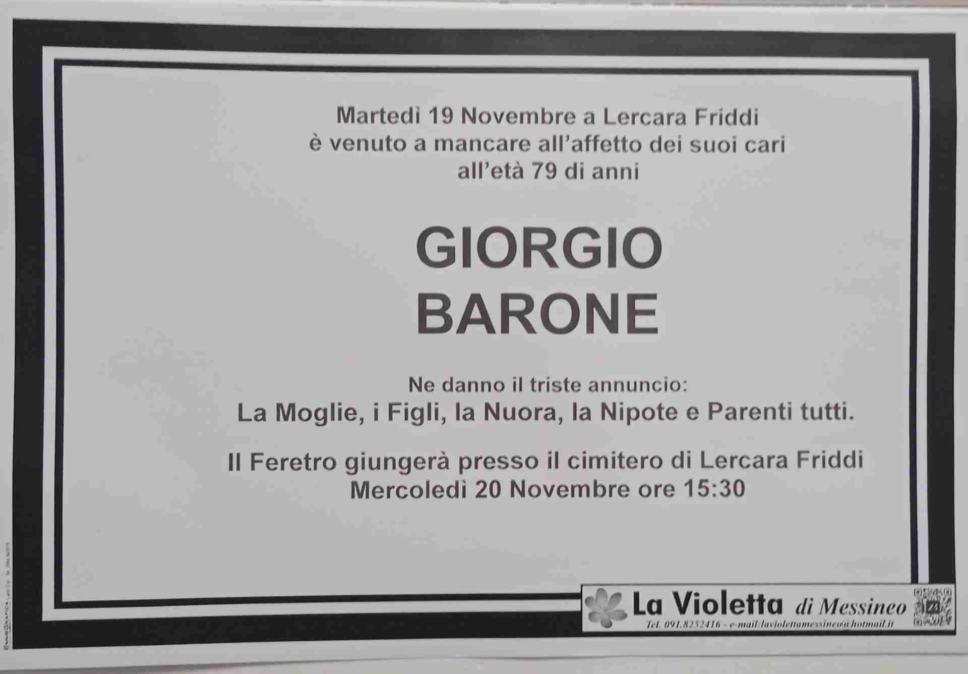 Giorgio Barone