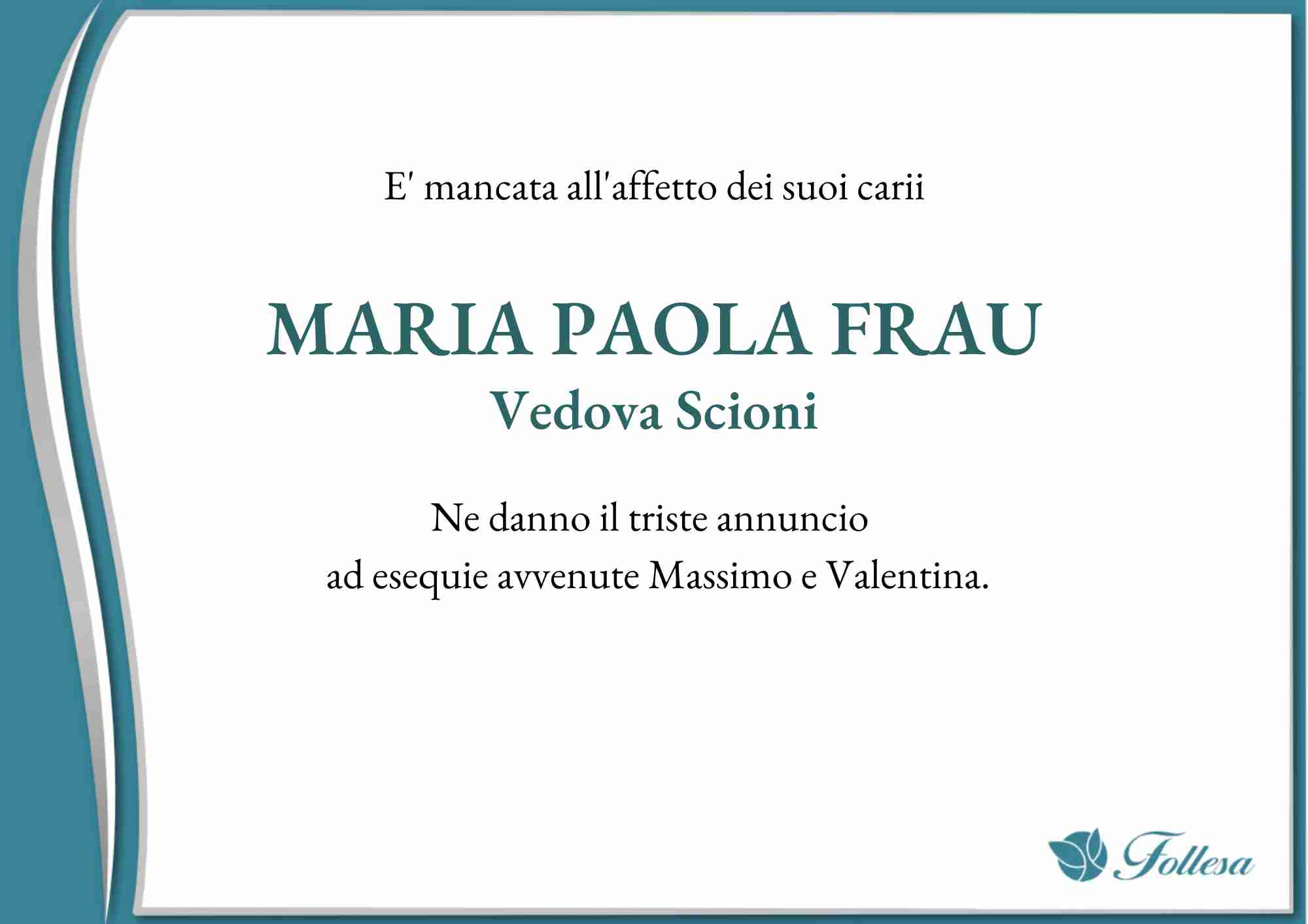 Maria Paola Frau