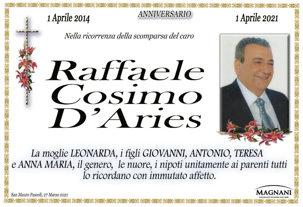 Raffaele Cosimo D'Aries