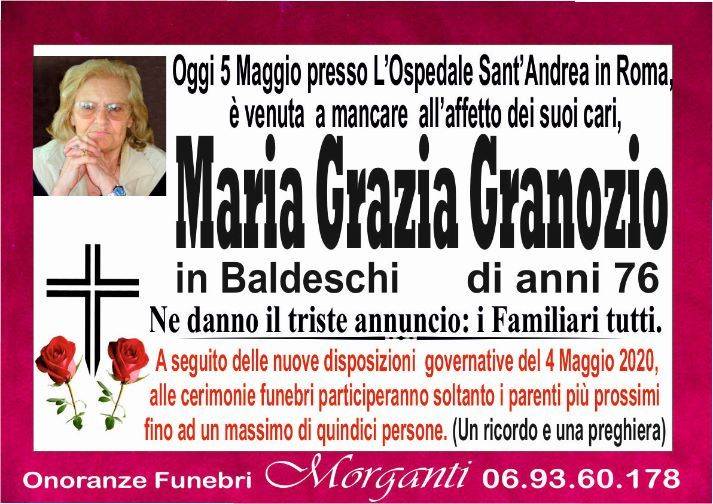 Maria Grazia Granozio