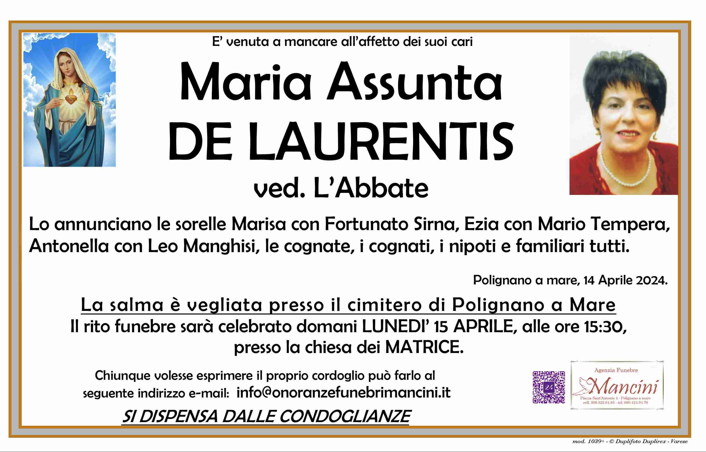 Maria Assunta De Laurentis