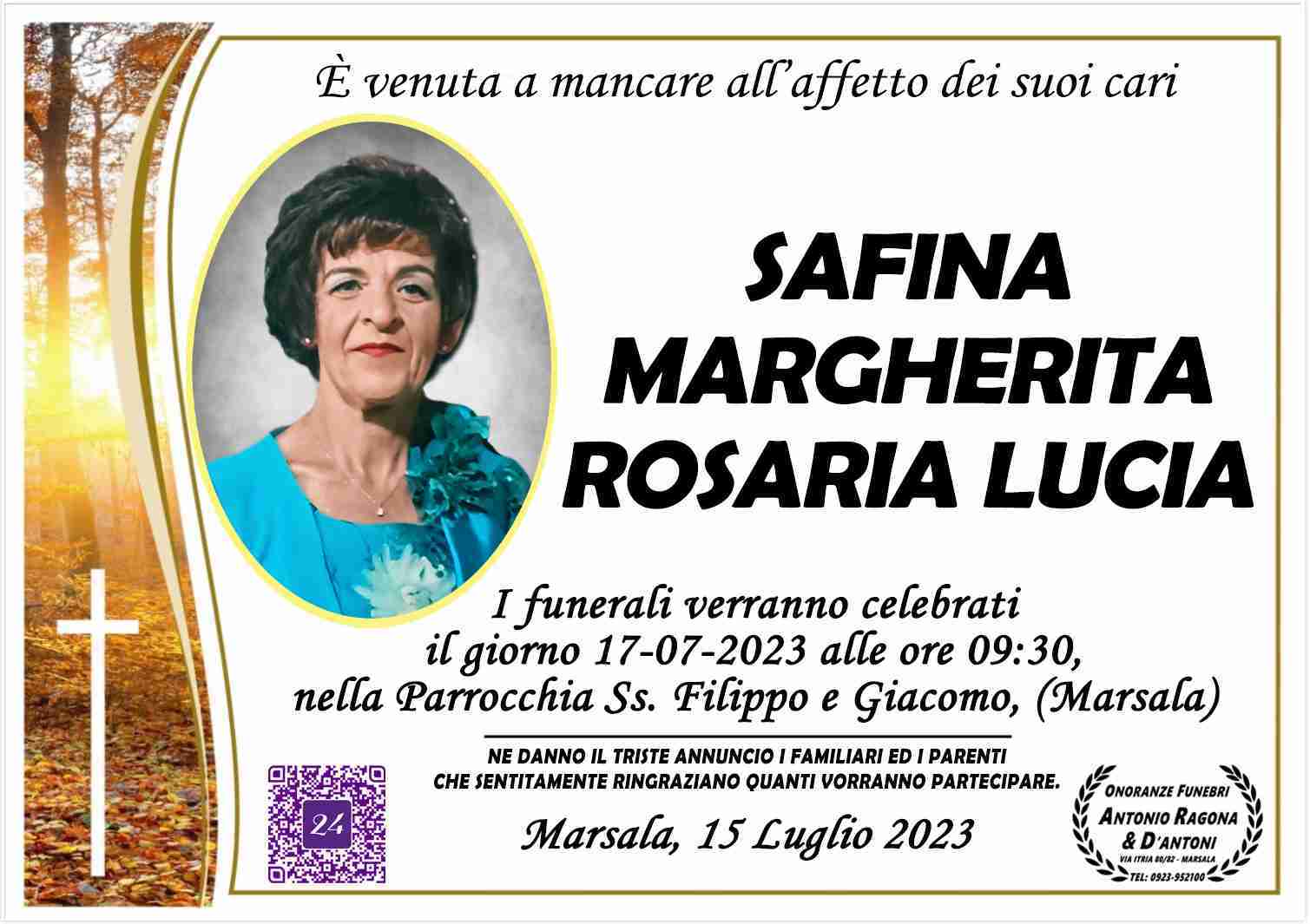 Margherita Rosaria Lucia Safina