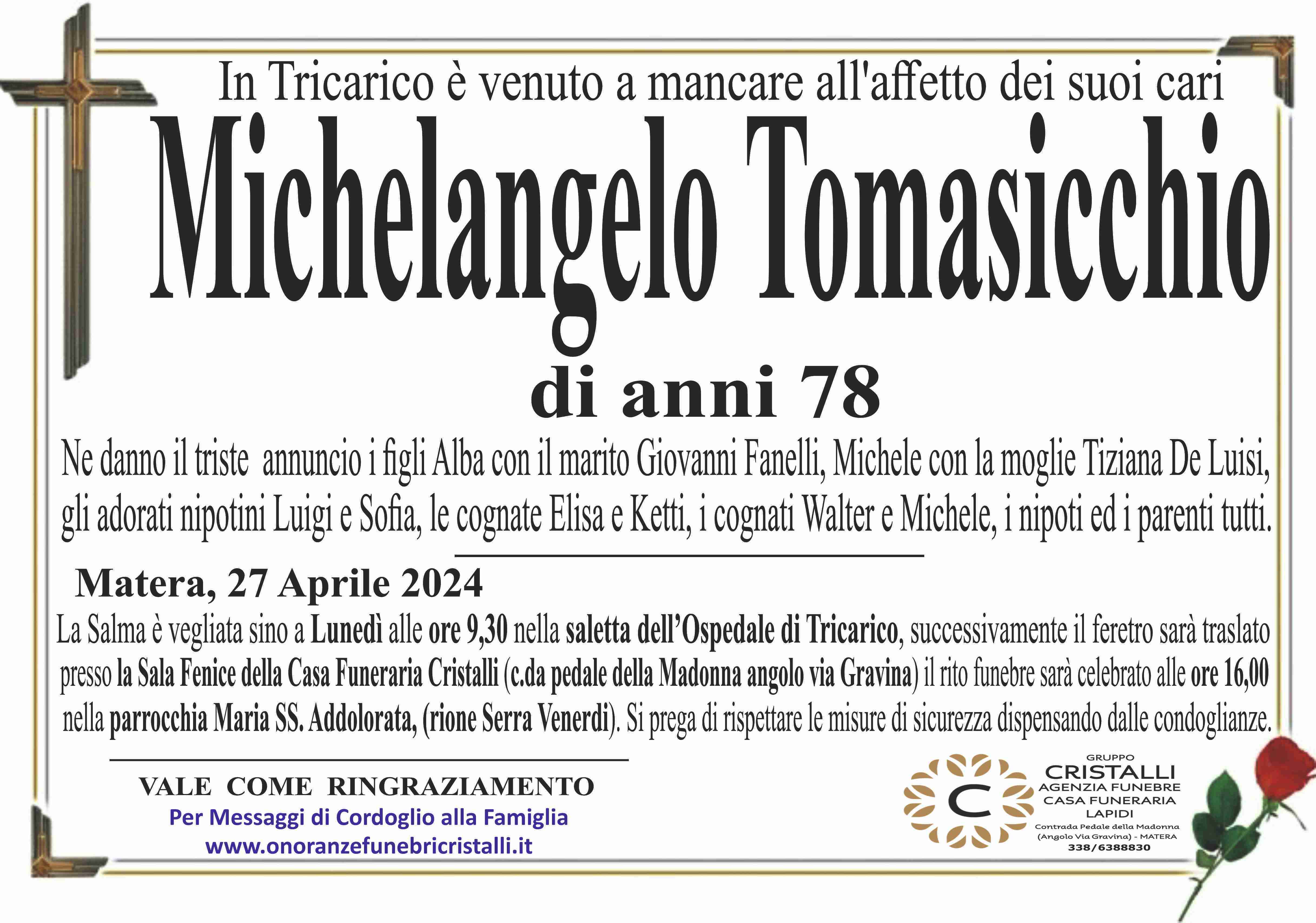 Tomasicchio Michelangelo