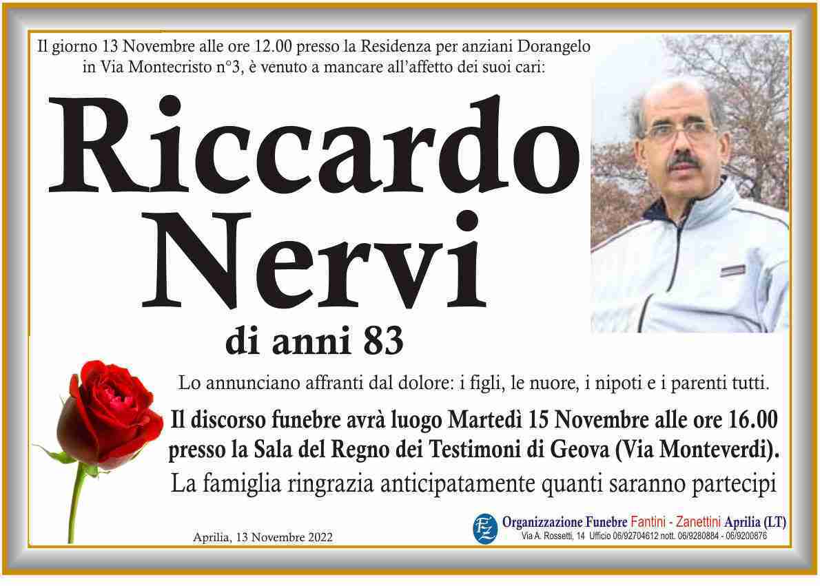 Riccardo Nervi