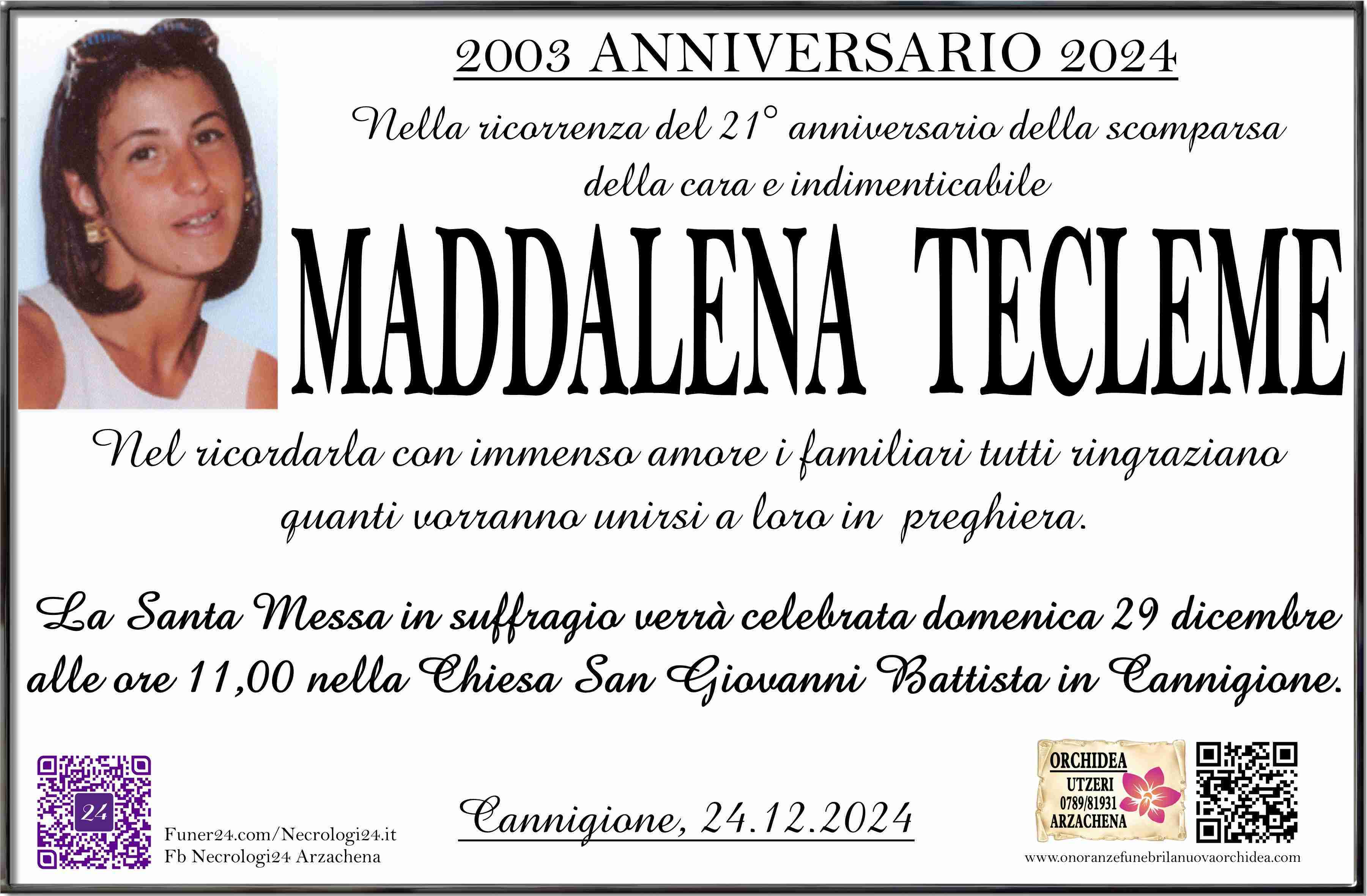 Maddalena Tecleme