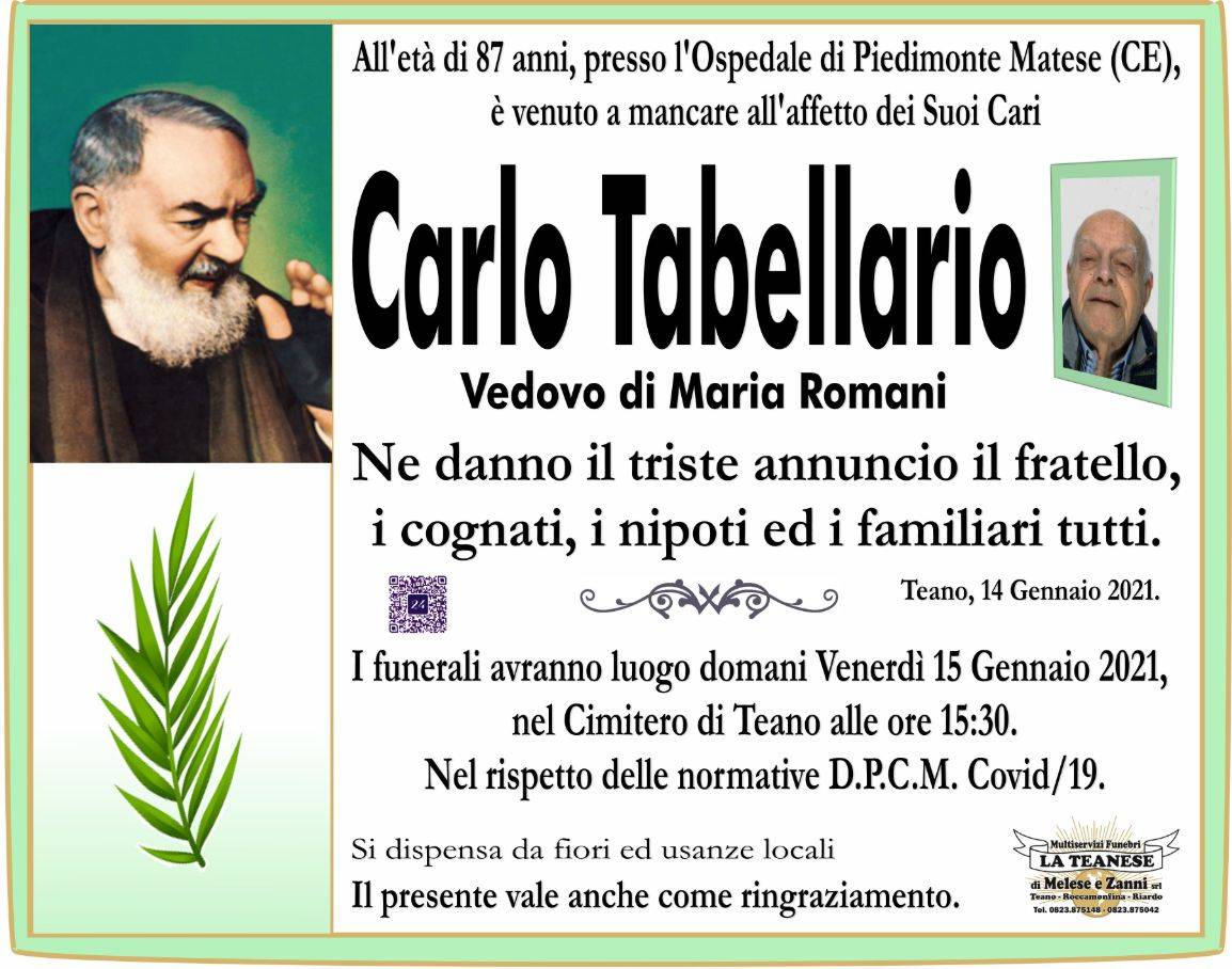 Carlo Tabellario
