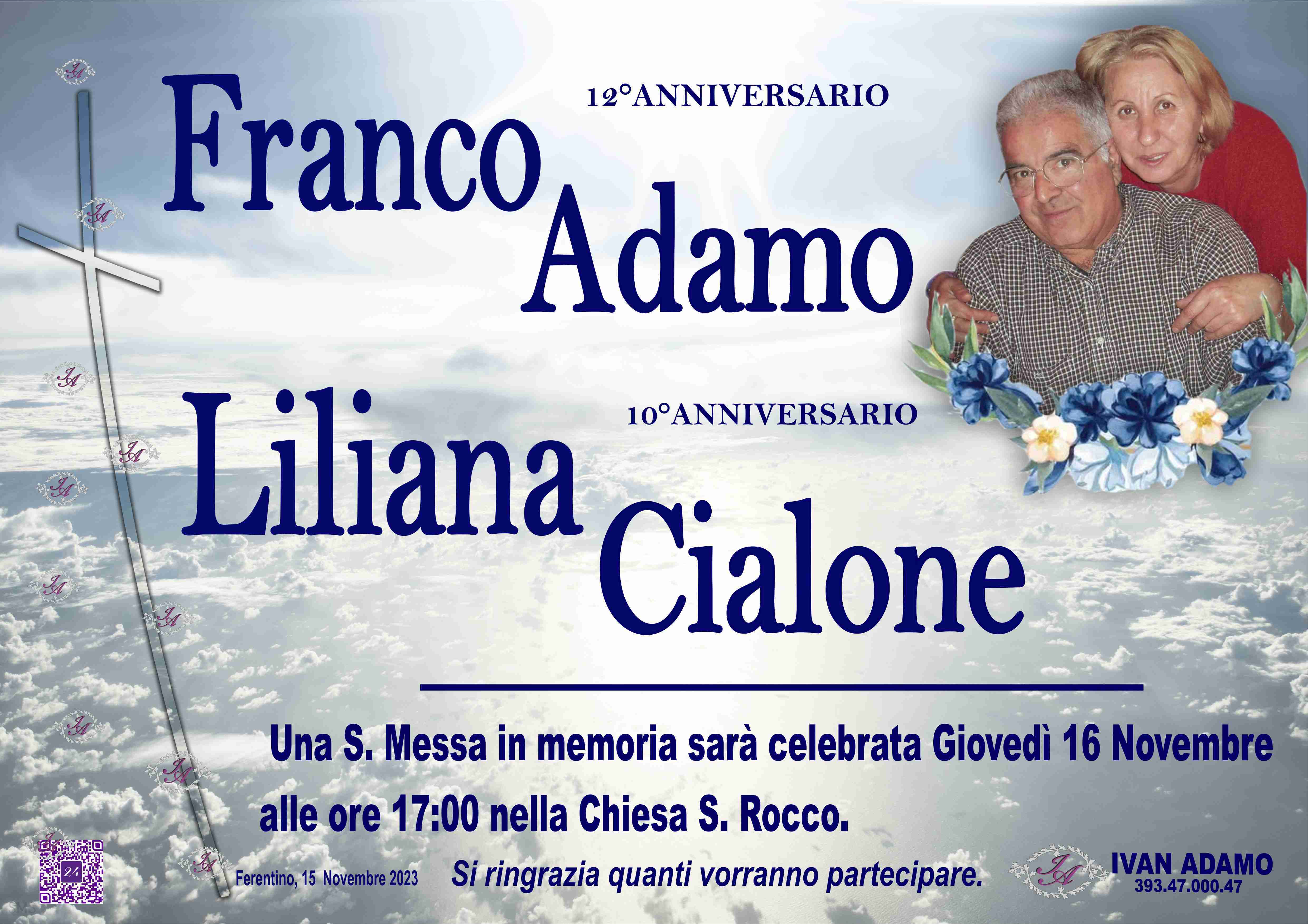 Franco Adamo - Liliana Cialone