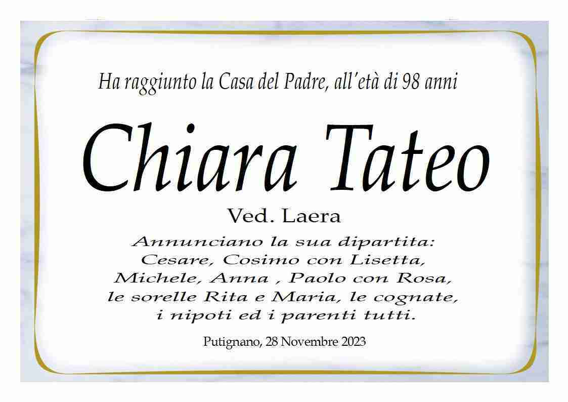 Chiara Tateo