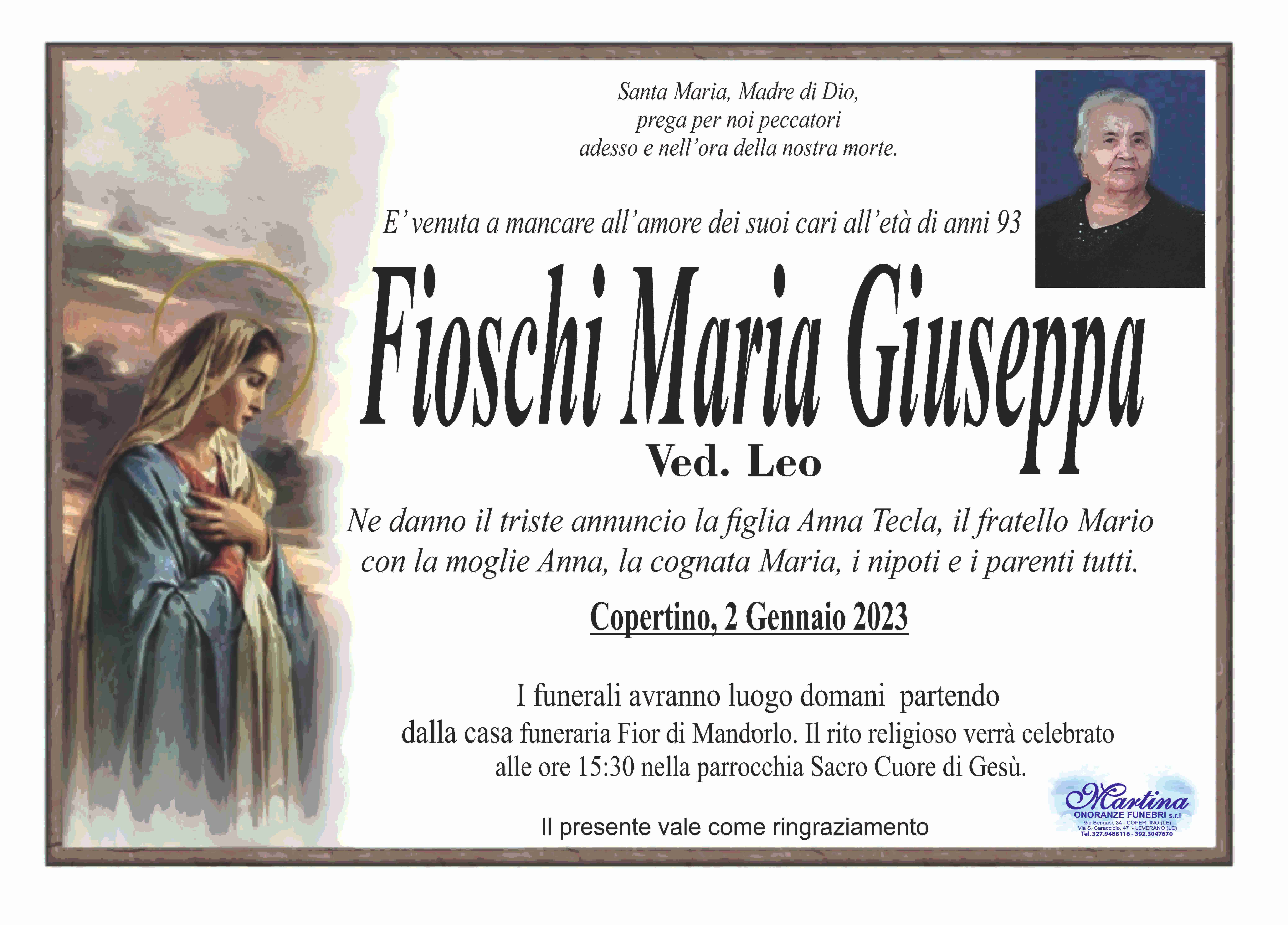 Maria Giuseppa Fioschi