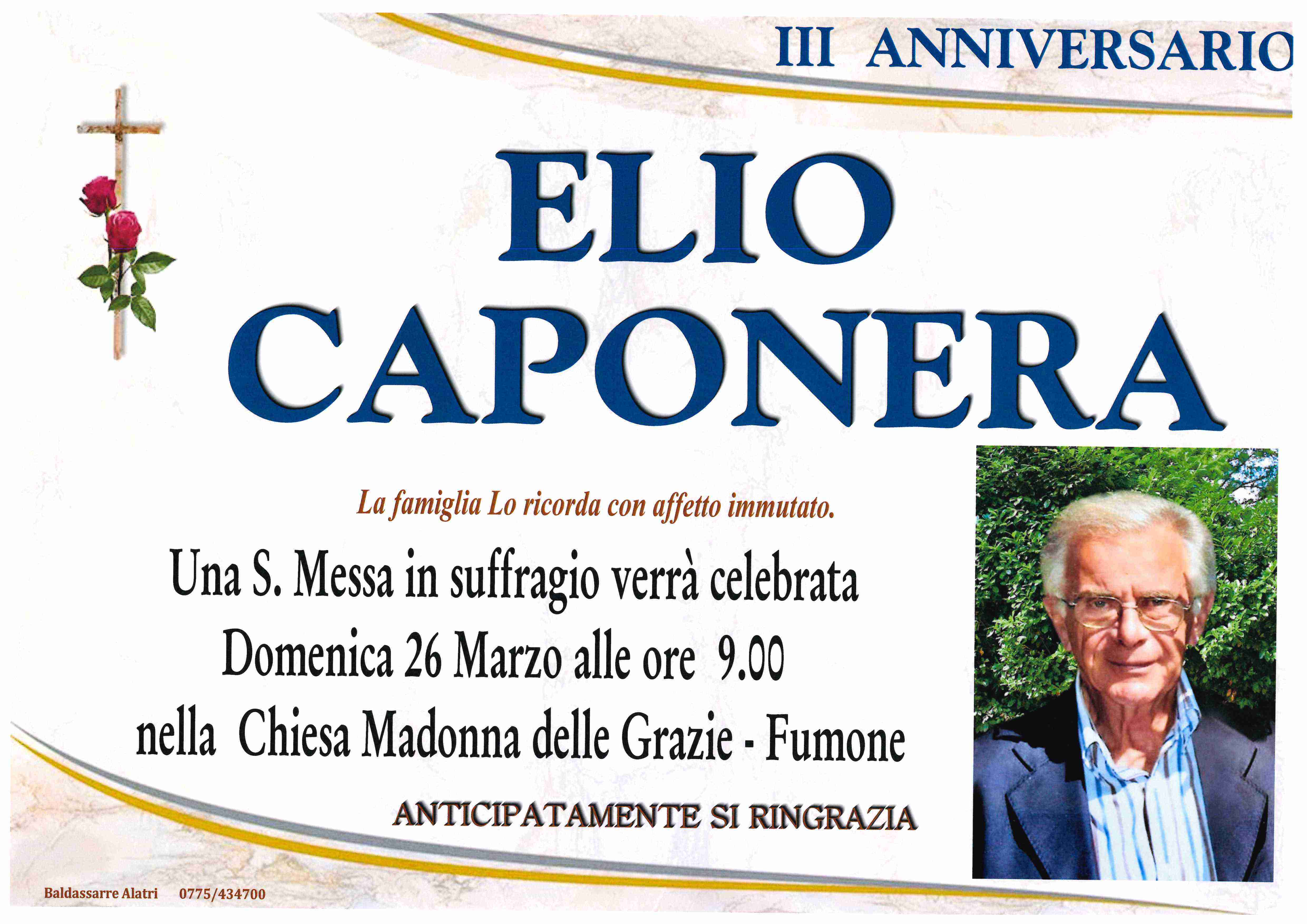 Elio Caponera