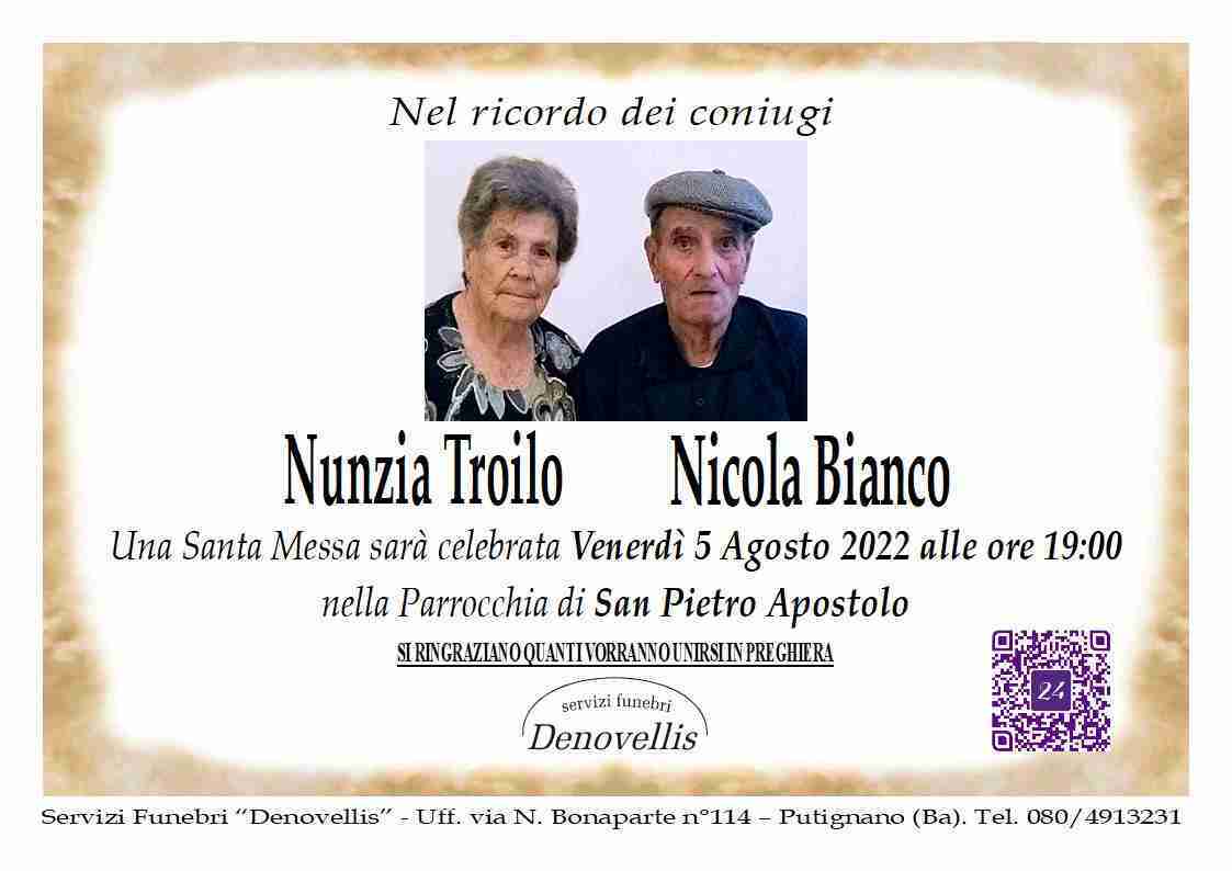 Nunzia Troilo e Nicola Bianco