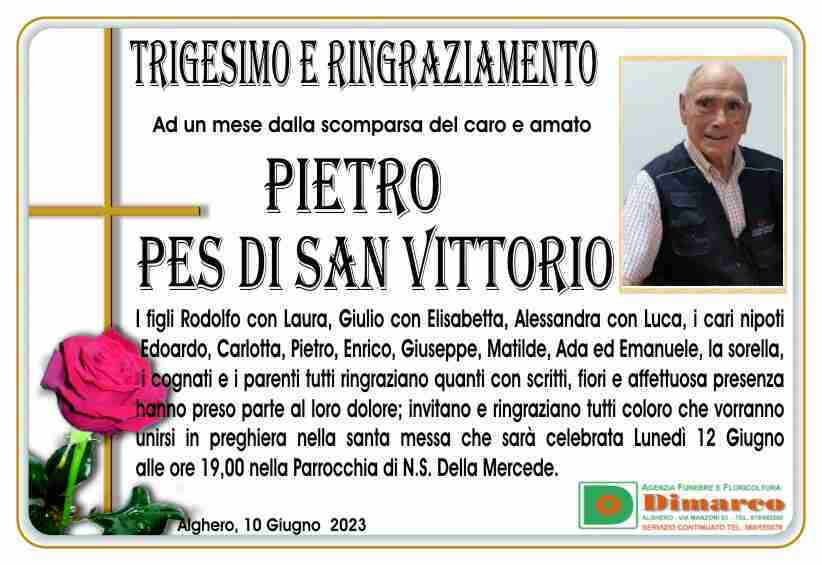 Pietro Pes Di San Vittorio