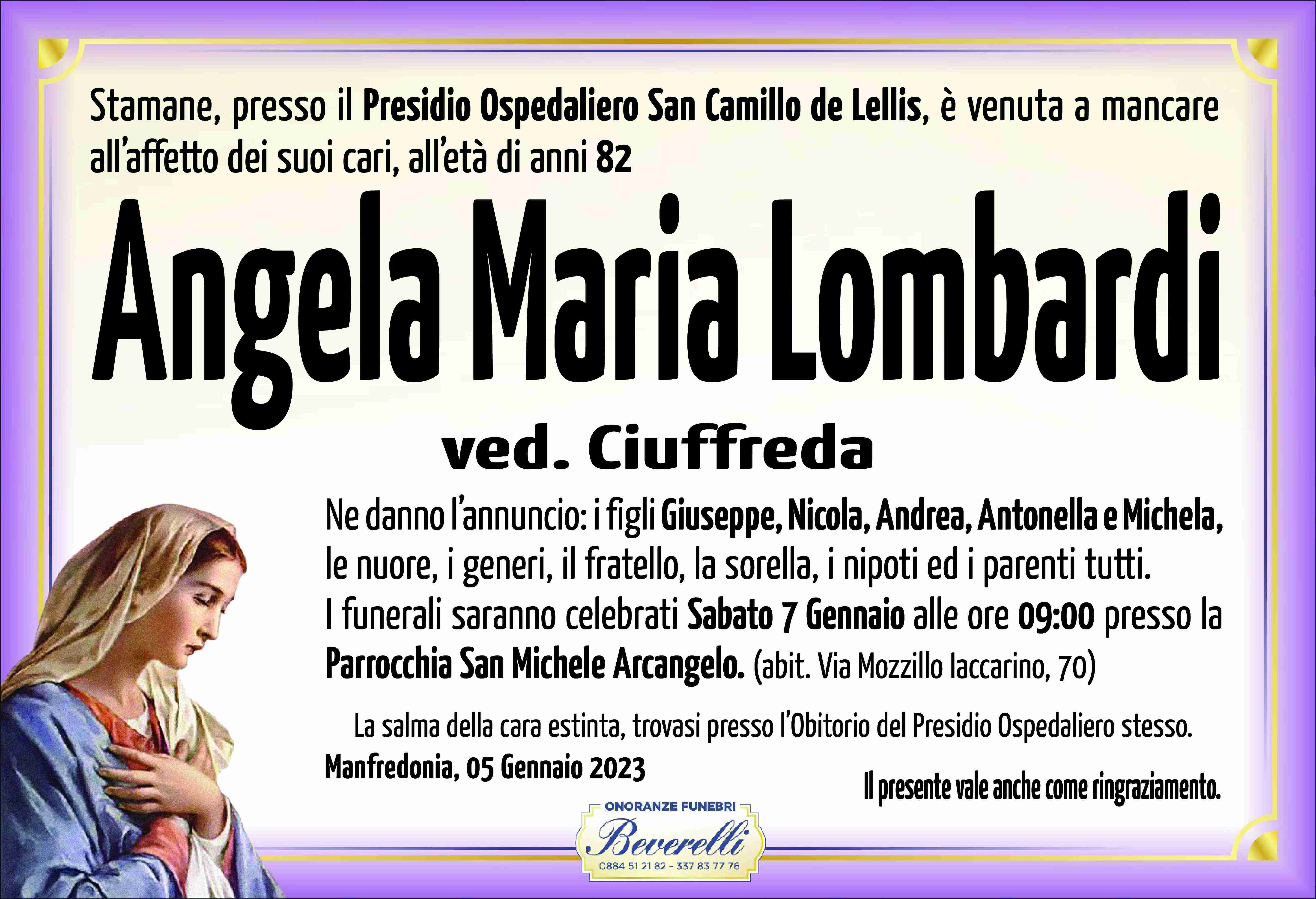 Angela Maria Lombardi