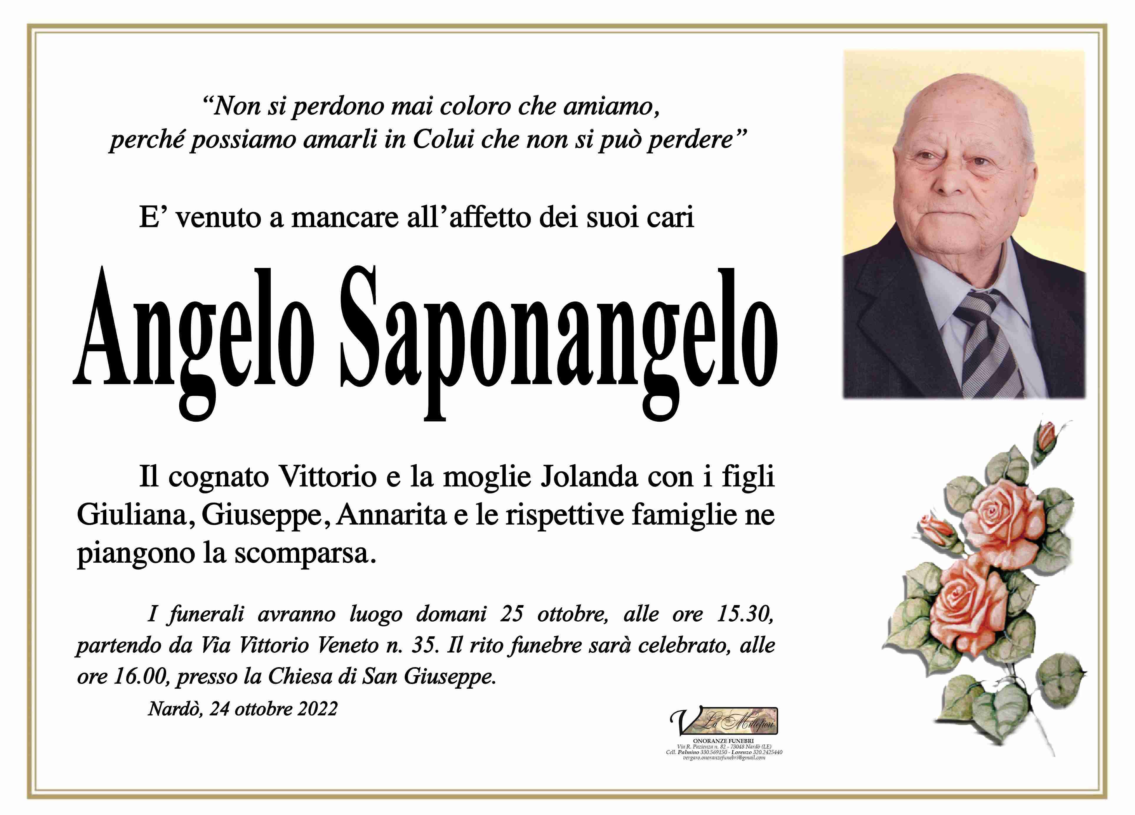 Angelo Saponangelo