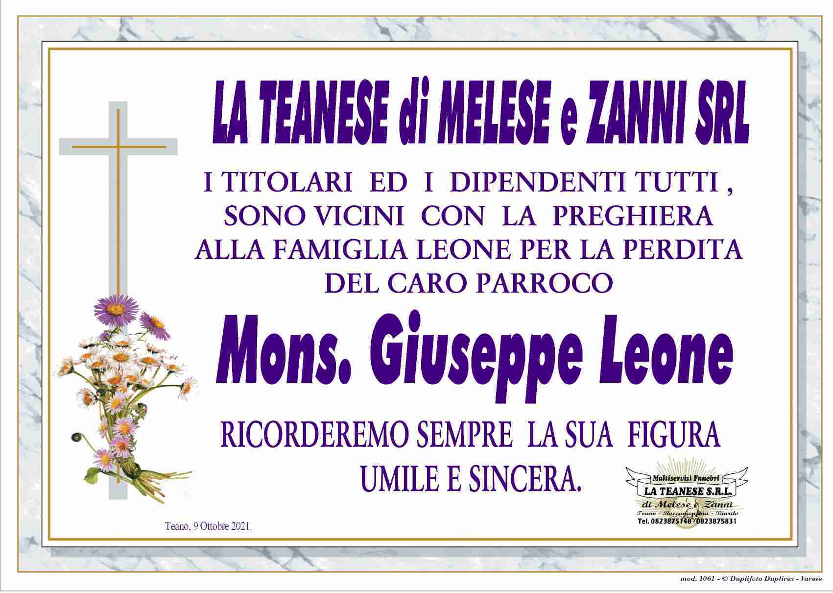 Mons. Giuseppe Leone