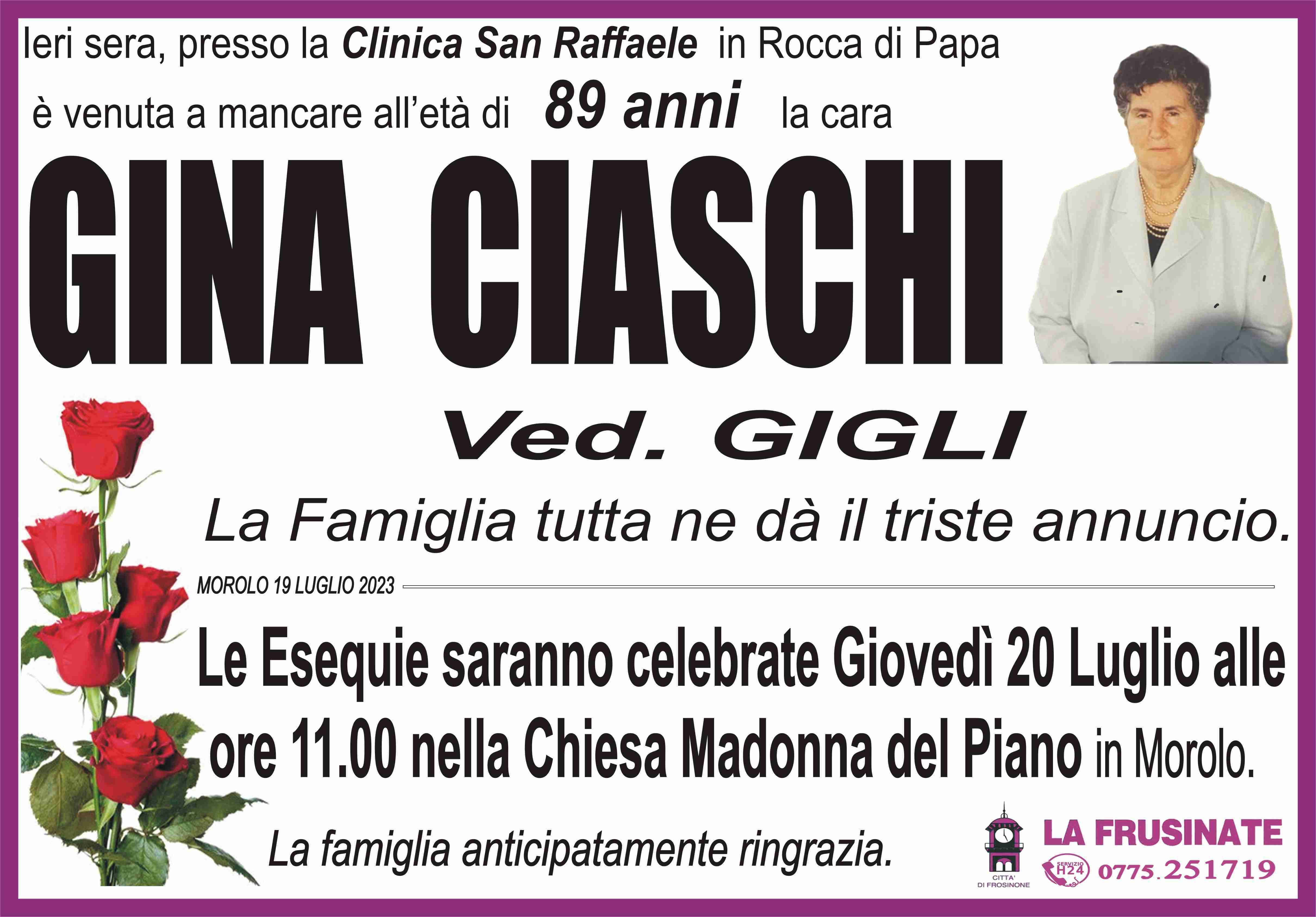 Gina Ciaschi
