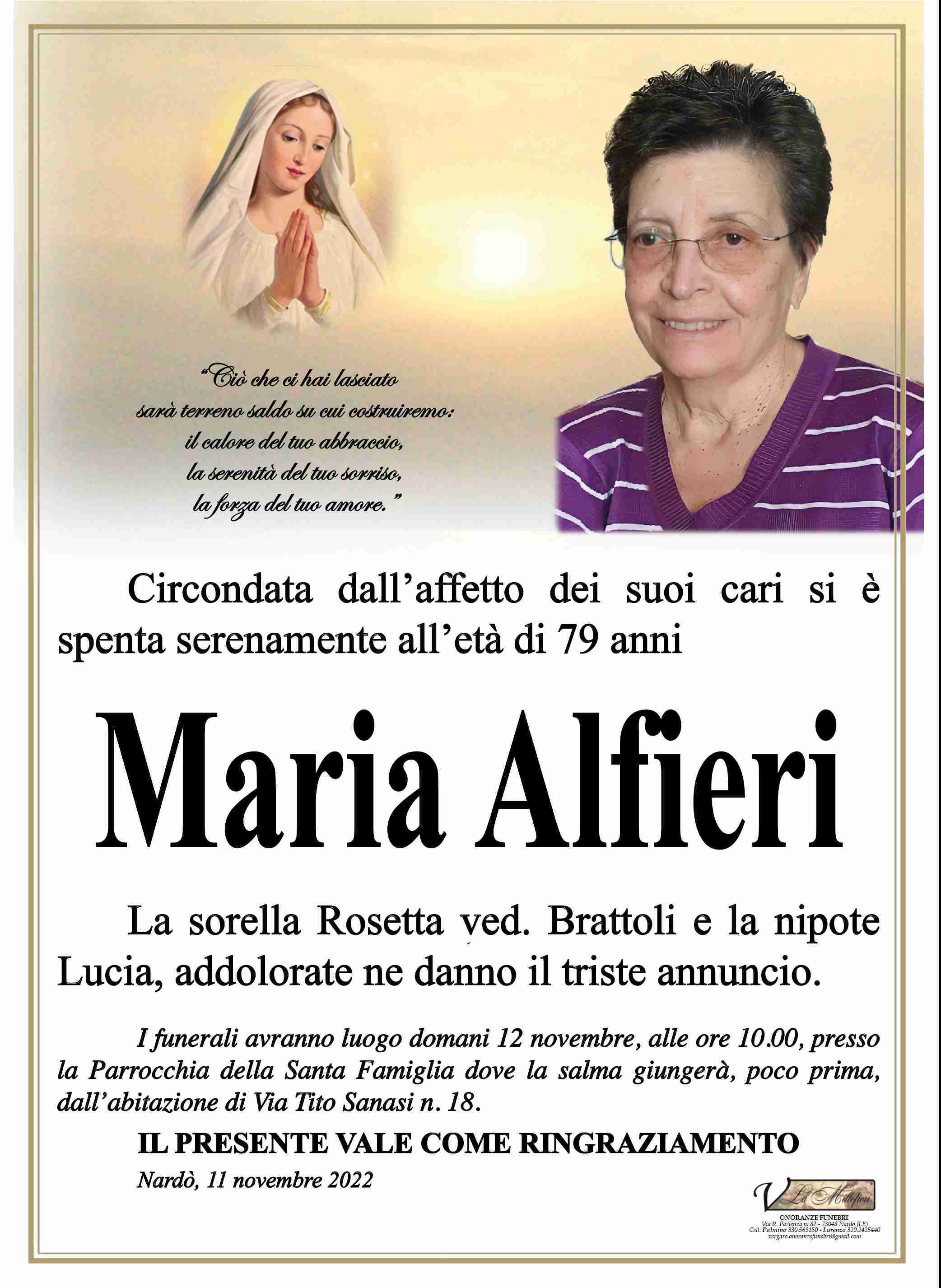 Maria Alfieri