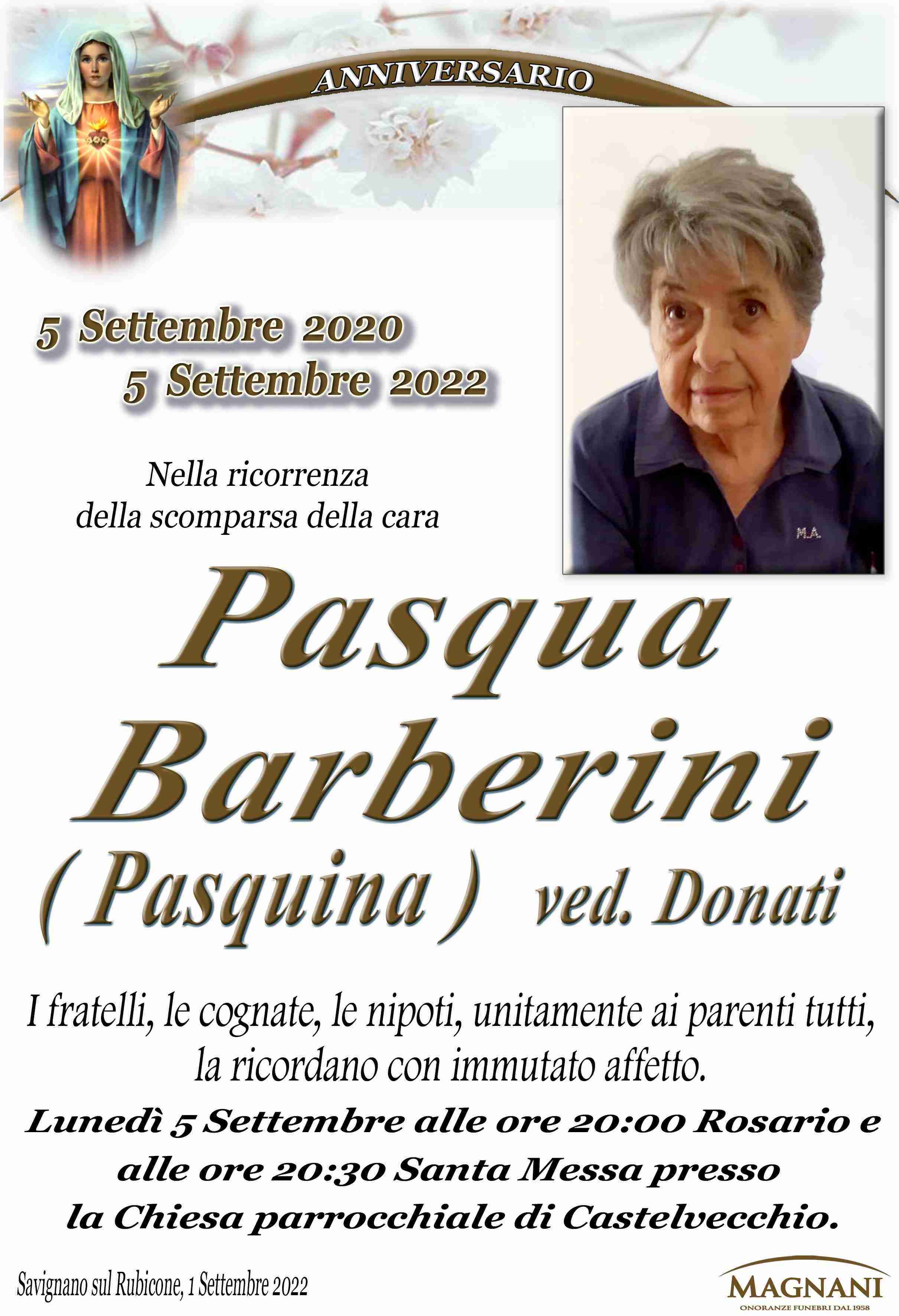 Pasqua (Pasquina) Barberini