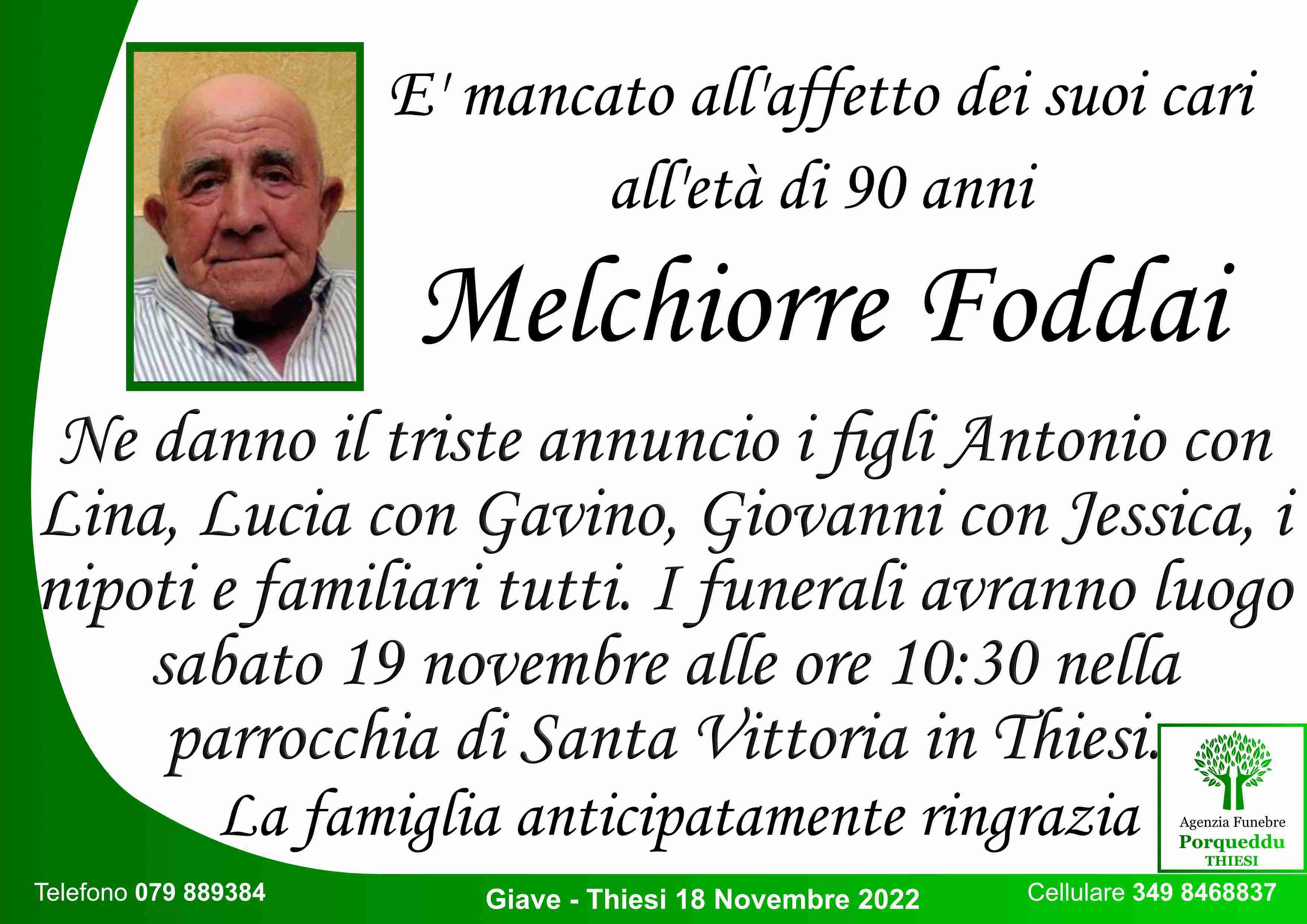 Melchiorre Foddai