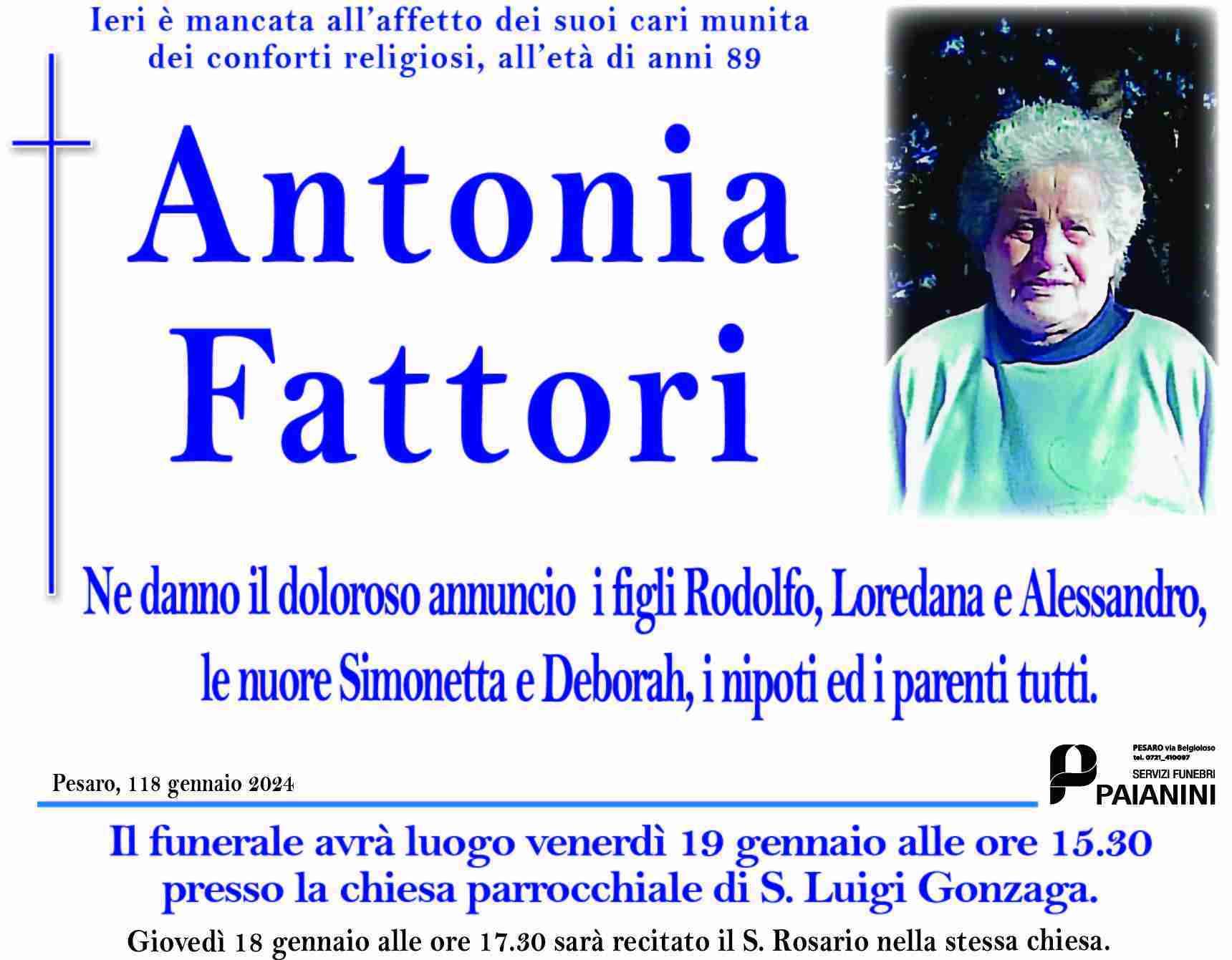 Antonia Fattori