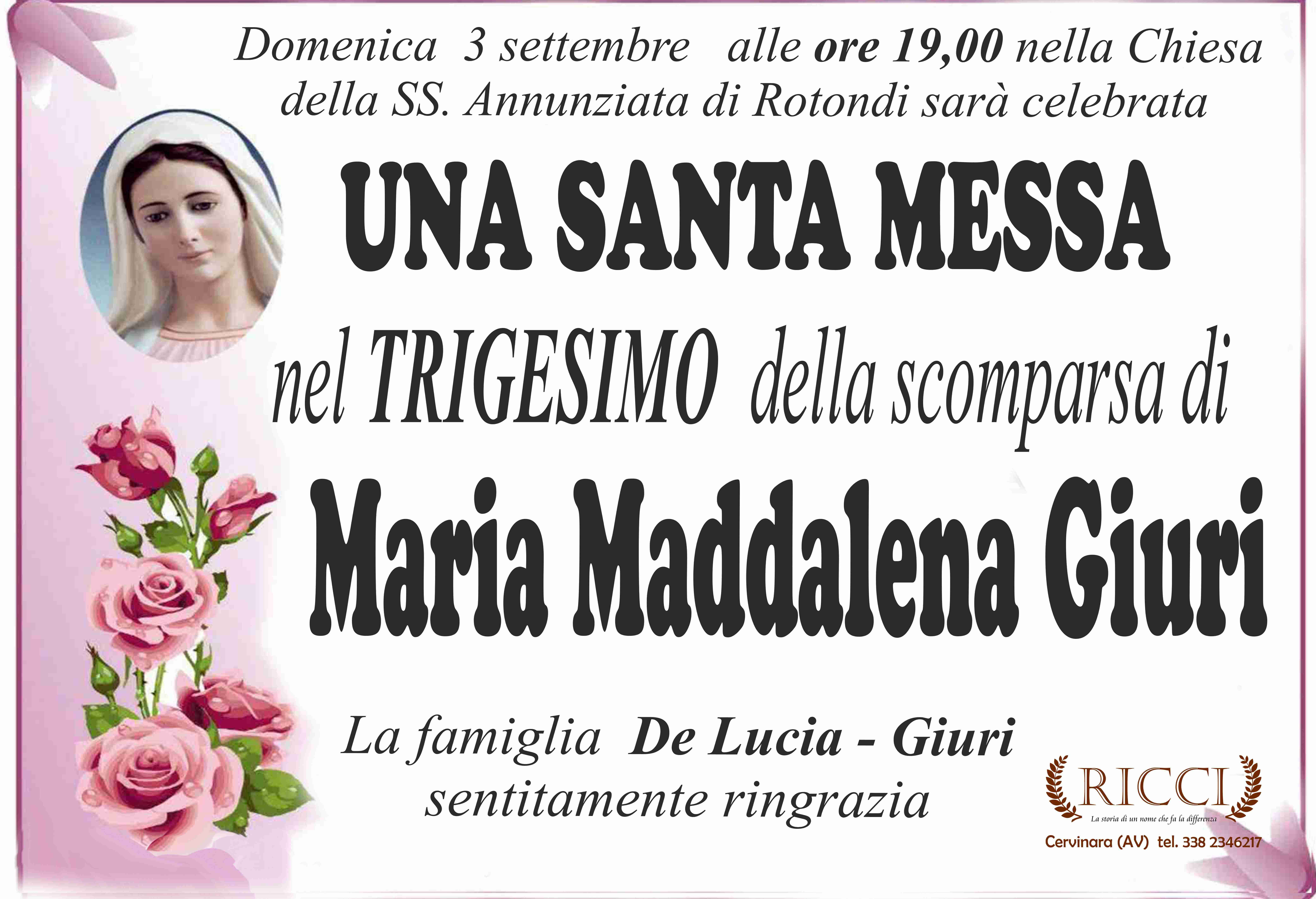Maria Maddalena Claudia