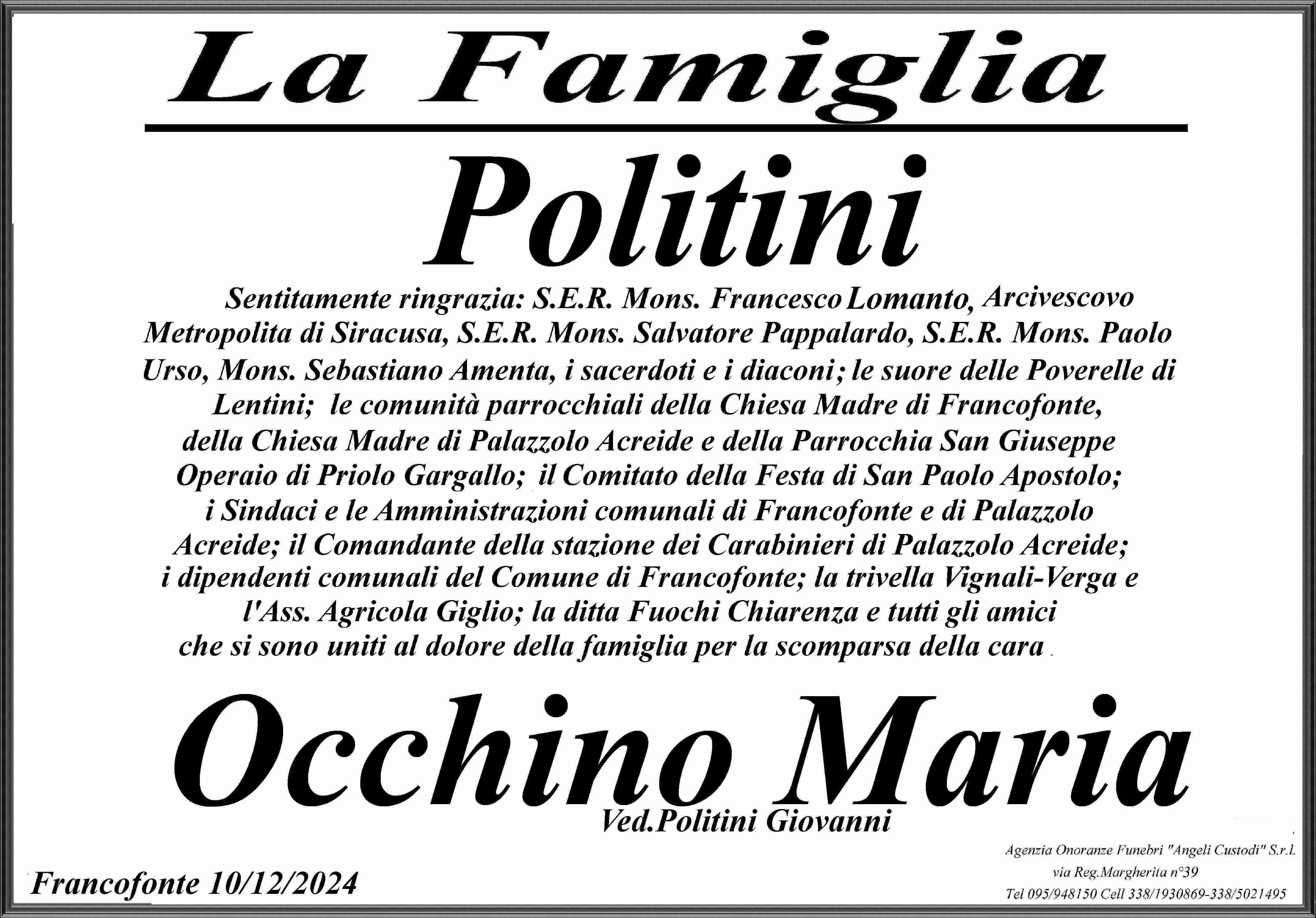 Occhino Maria