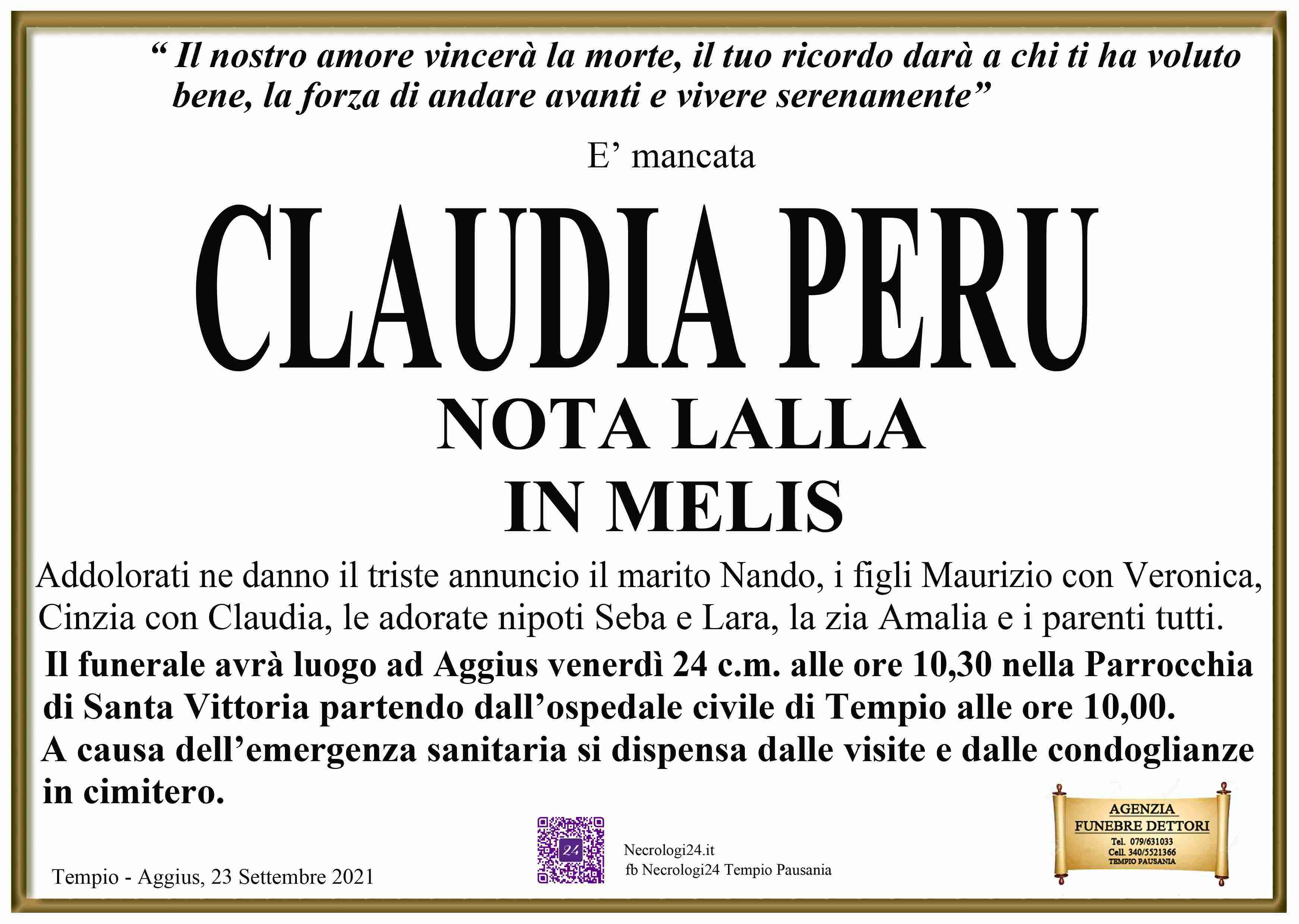 Claudia Peru