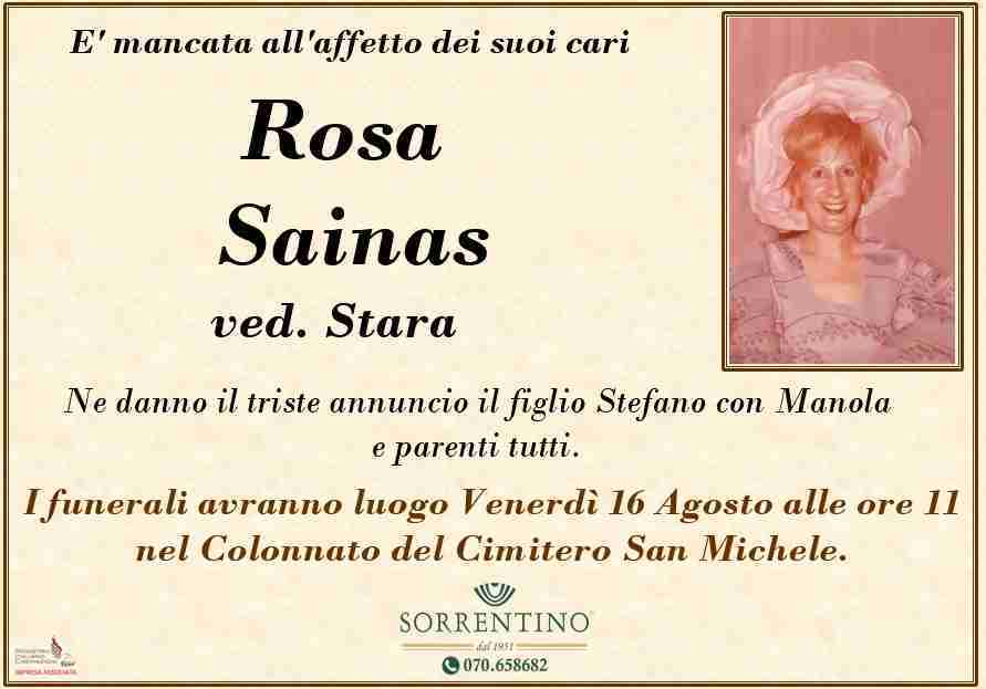 Rosa Sainas