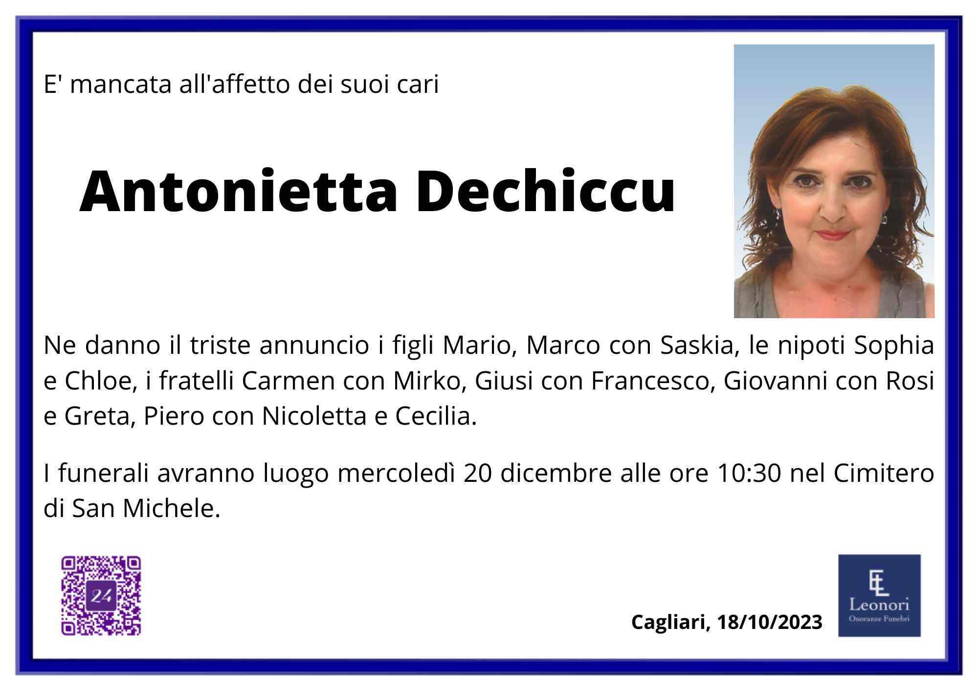 Antonietta Dechiccu