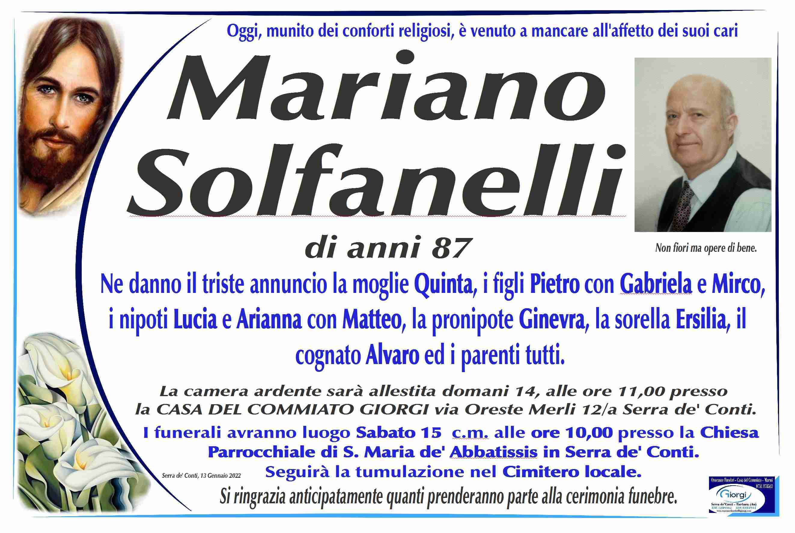 Mariano Solfanelli