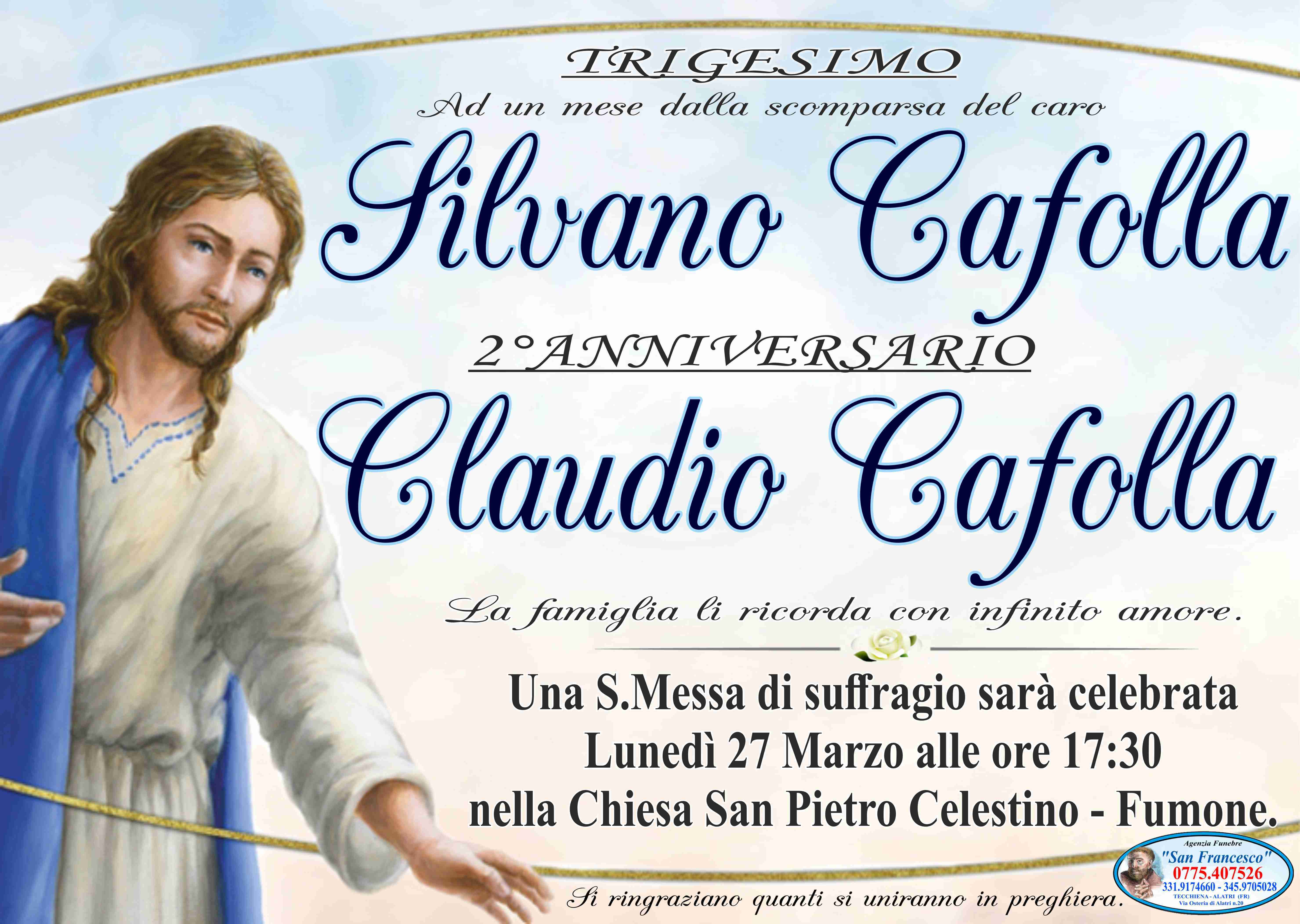 Silvano Cafolla e Claudio Cafolla