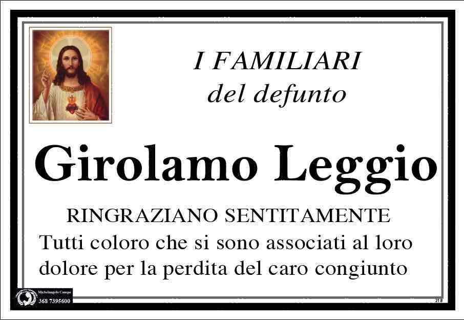Girolamo Leggio