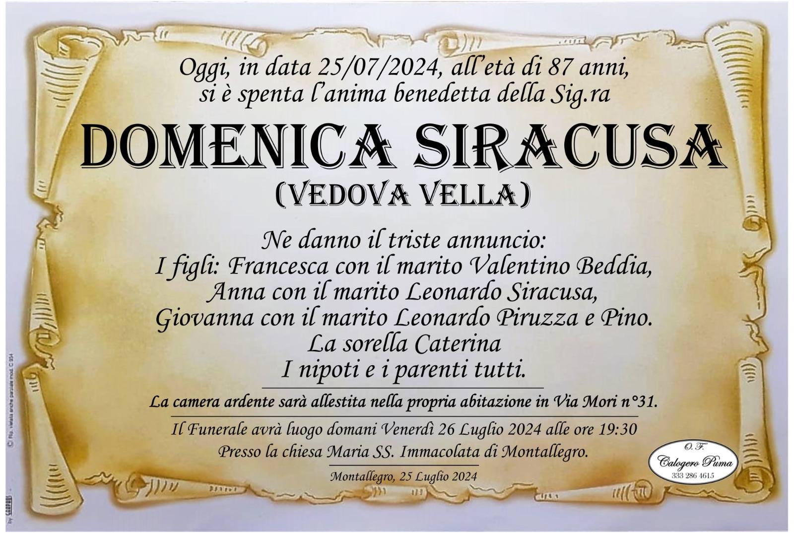 Domenica Siracusa