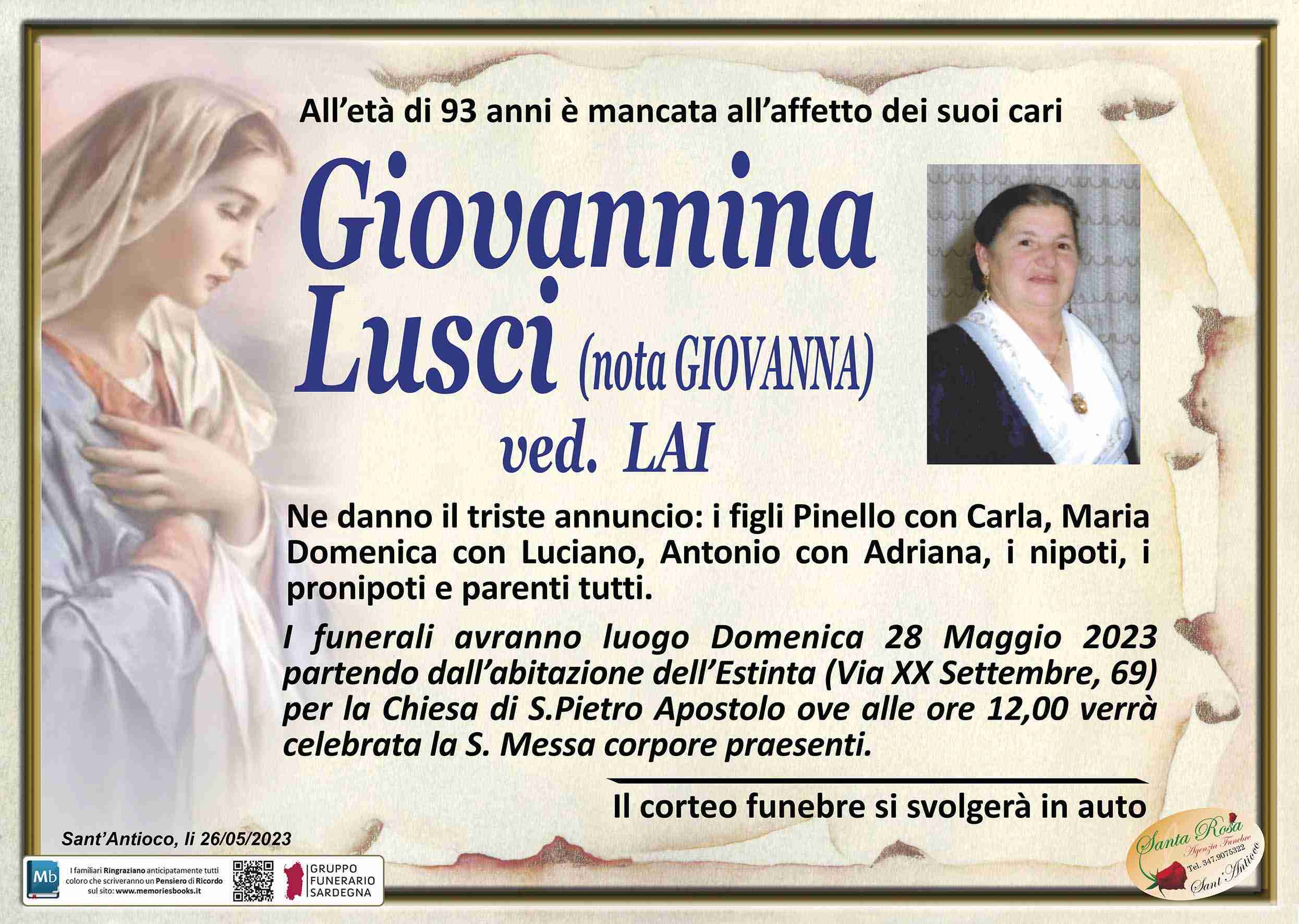 Giovannina  Lusci