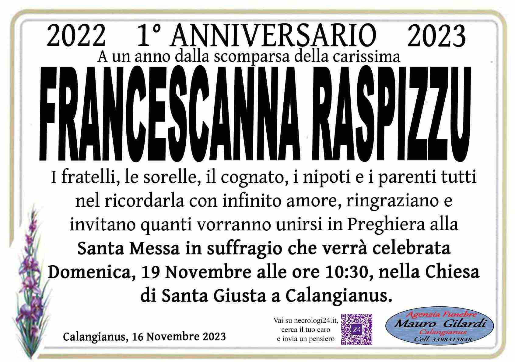 Francescanna Raspizzu