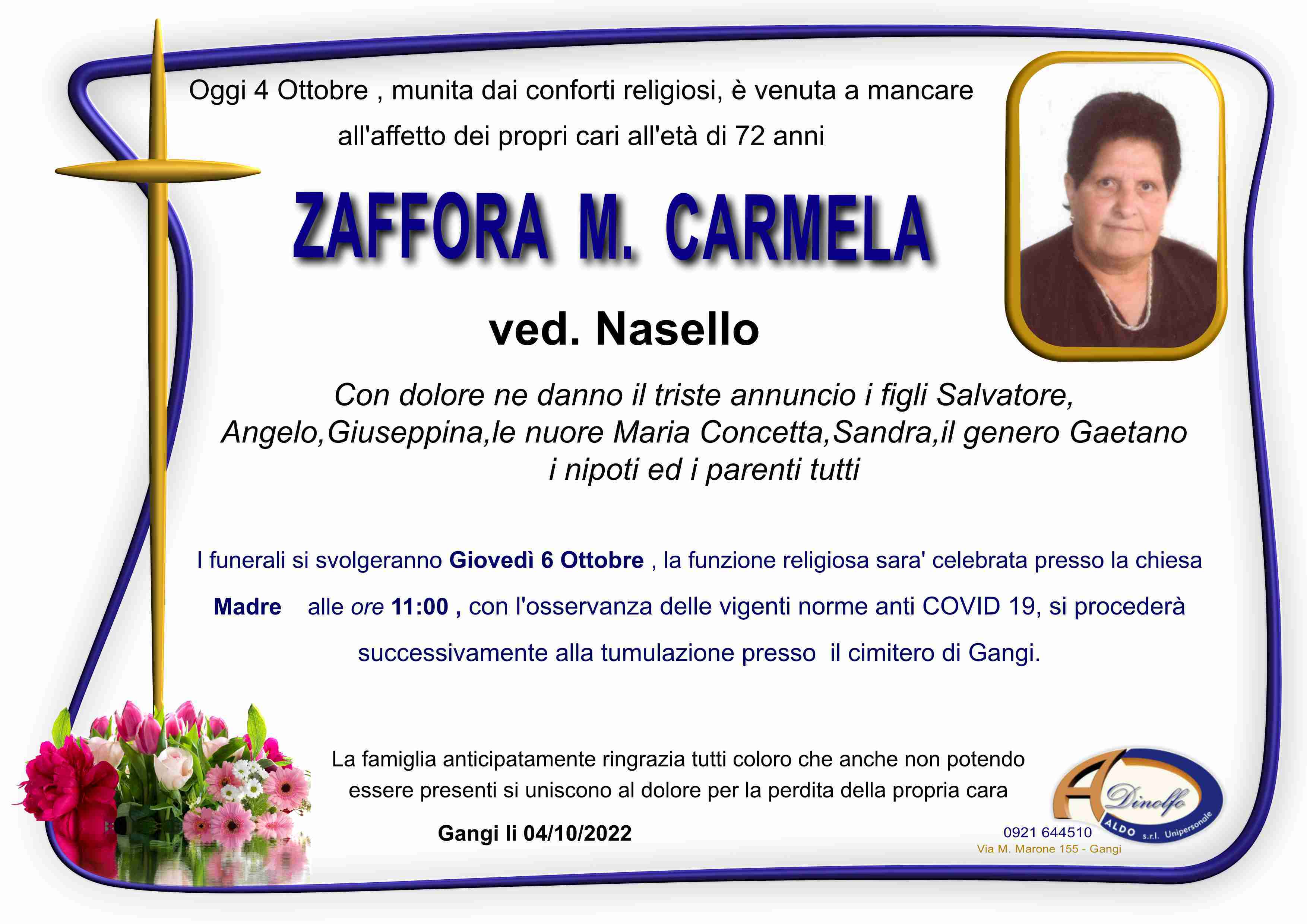 Maria Carmela Zaffora