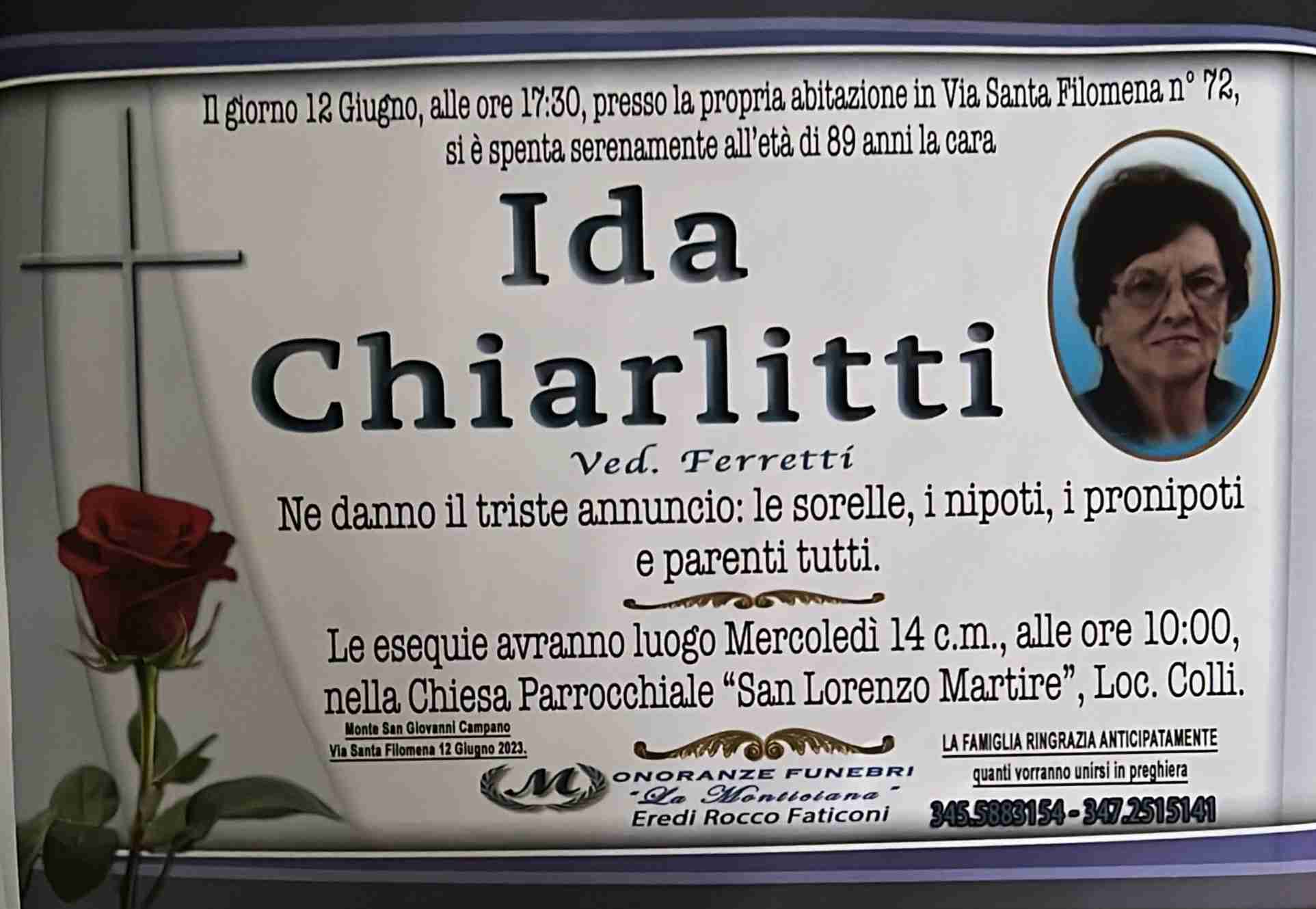 Ida Chiarlitti