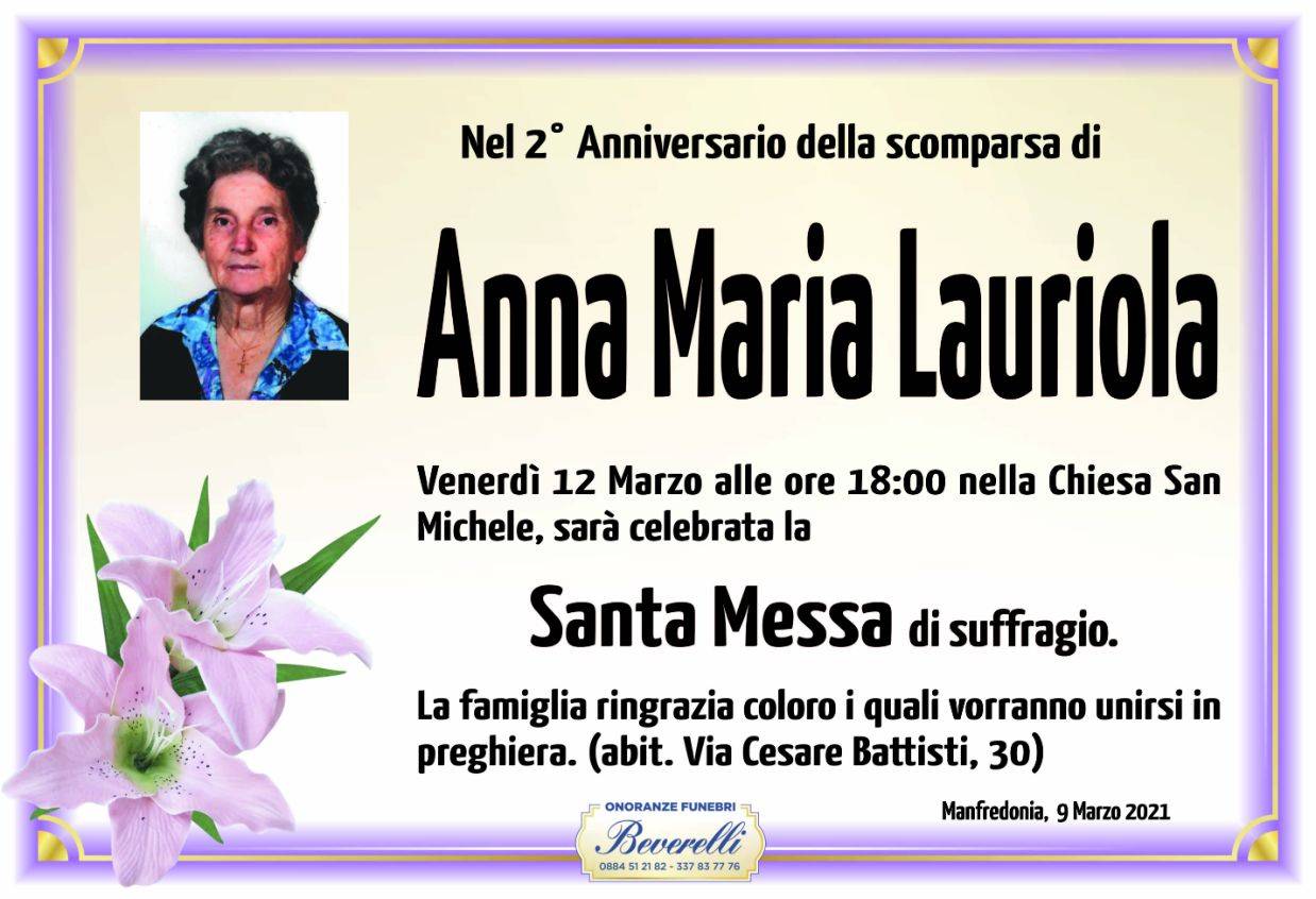 Anna Maria Lauriola