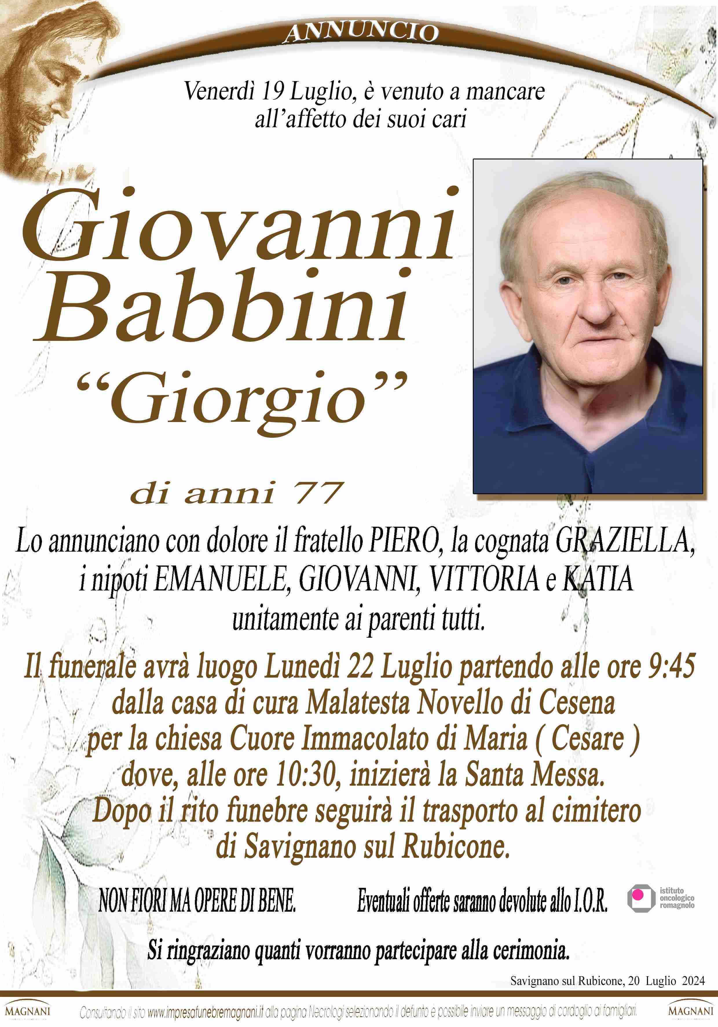 Giovanni Babbini