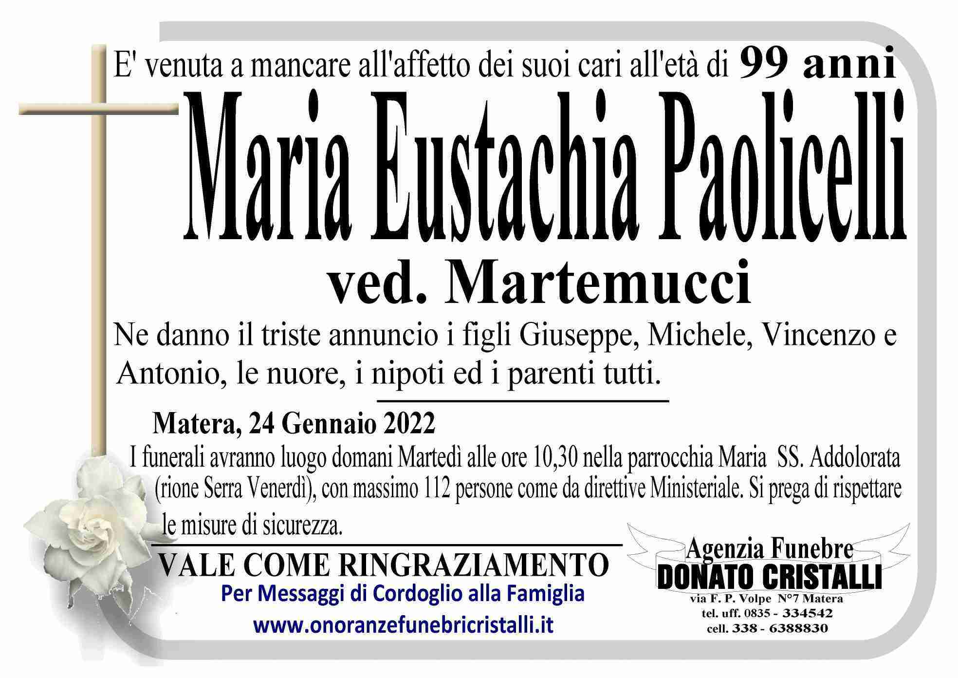 Maria Eustachia Paolicelli