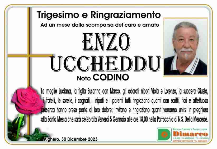 Enzo Uccheddu noto Codino