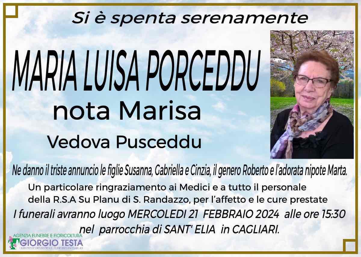 Maria Luisa Porceddu