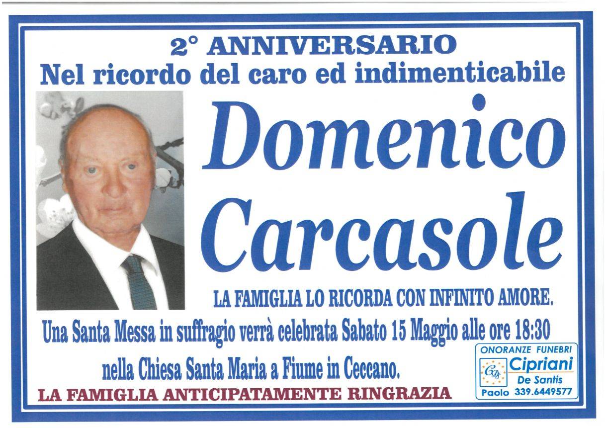 Domenico Carcasole