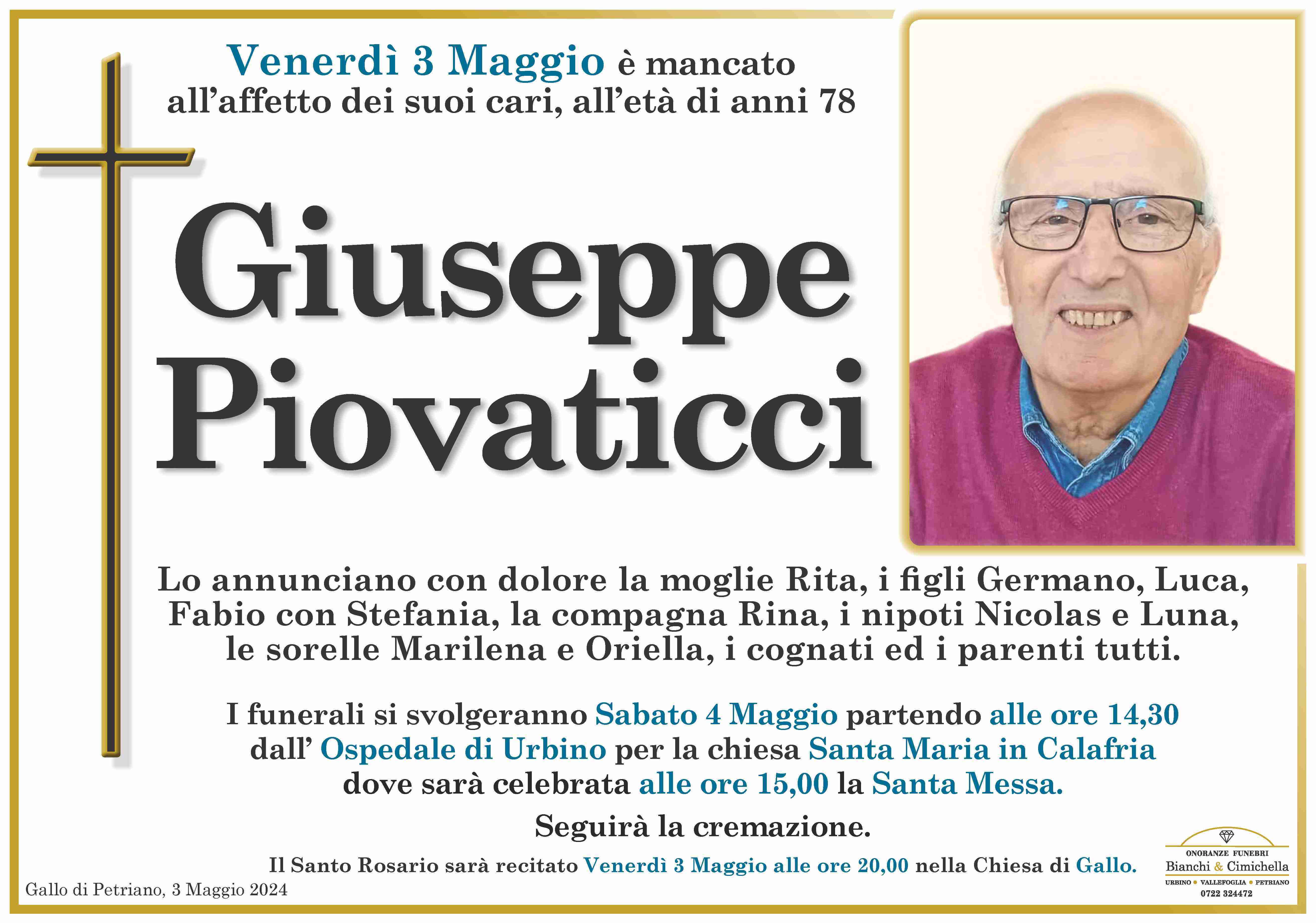 Giuseppe Piovaticci
