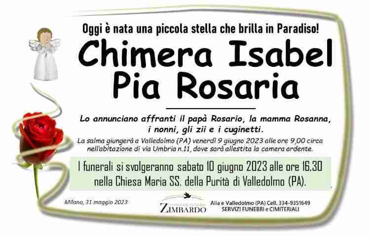Isabel Pia Rosaria Chimera